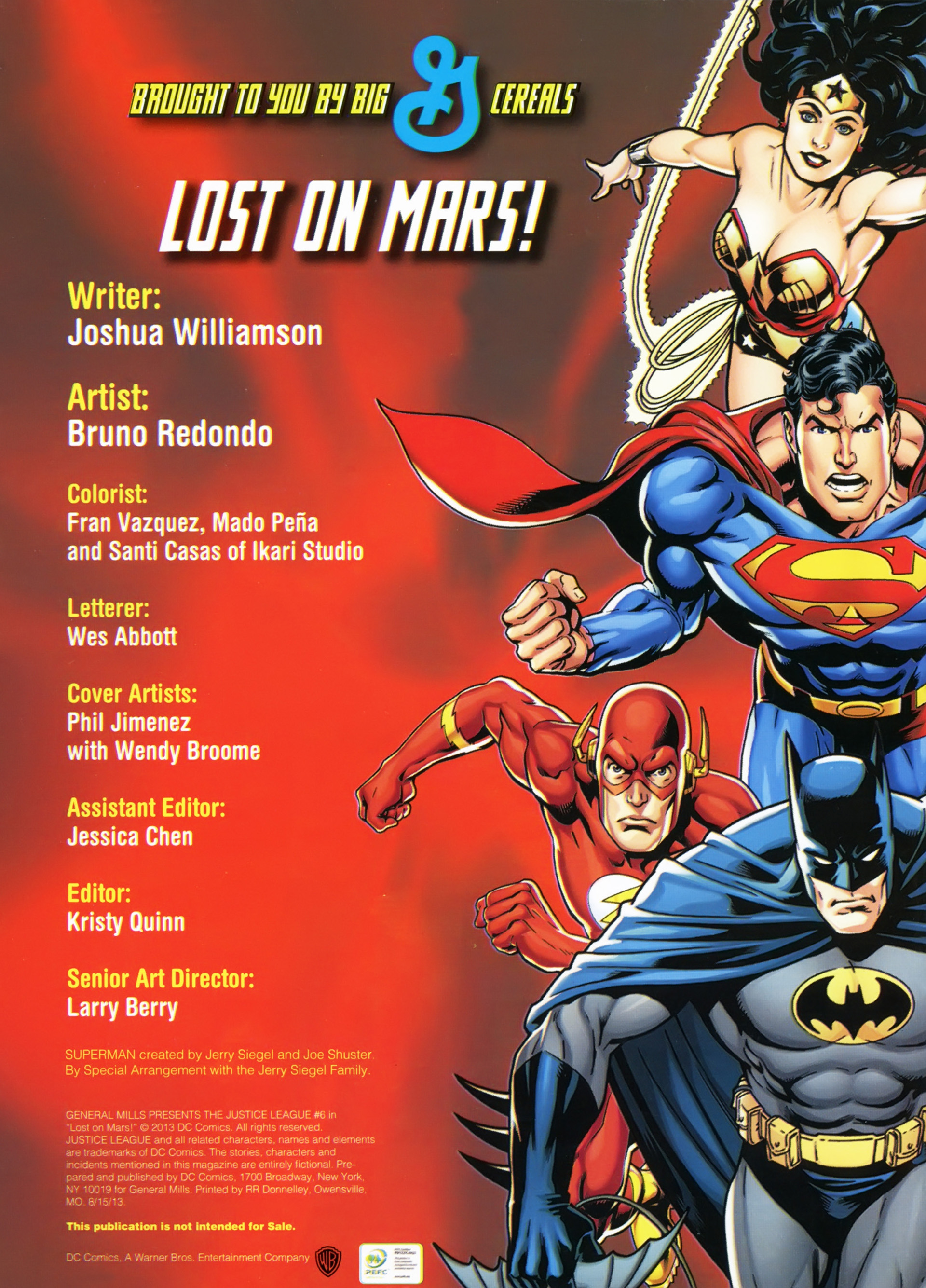 Read online General Mills Presents: Justice League (2011) comic -  Issue #6 - 2