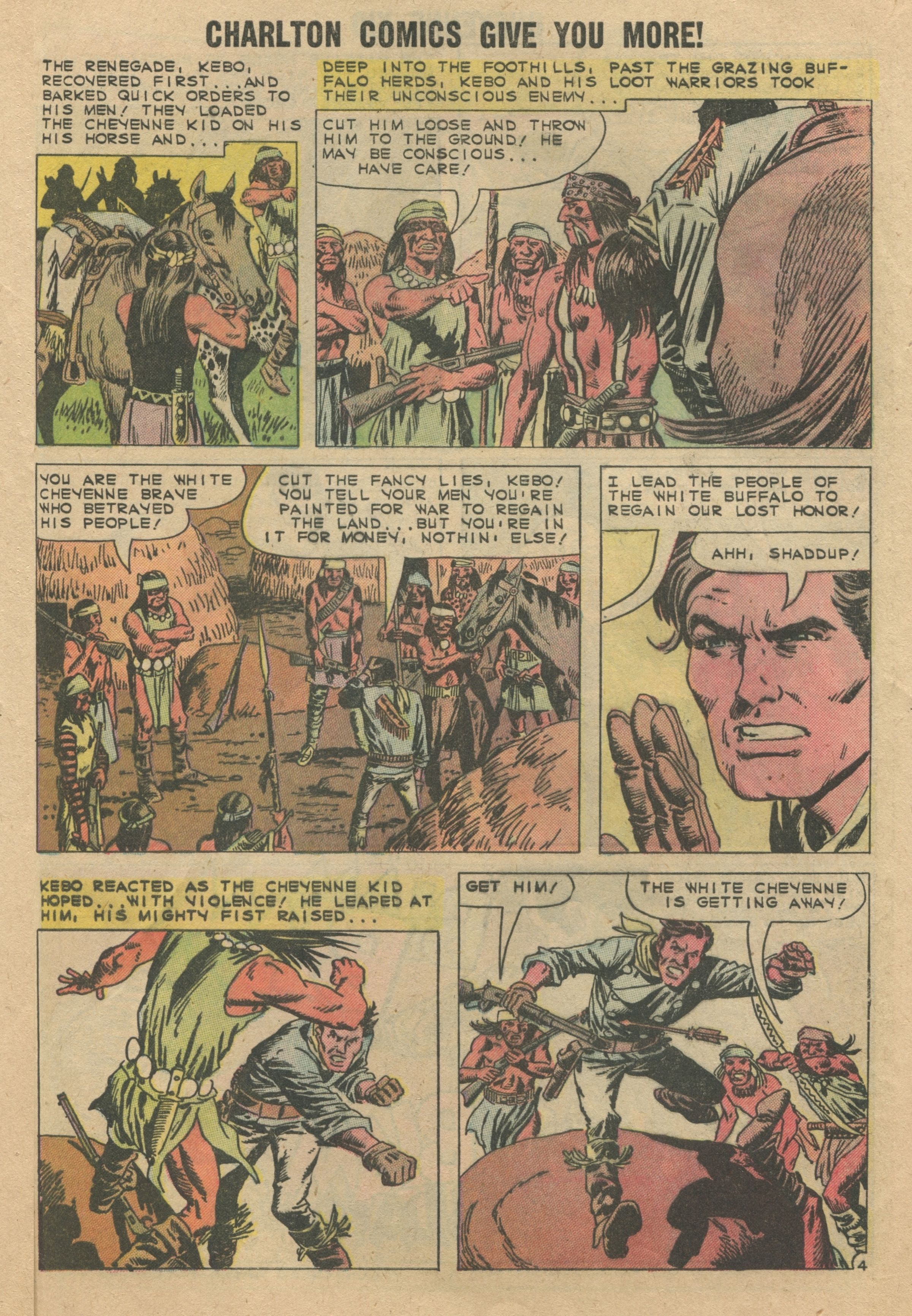 Read online Cheyenne Kid comic -  Issue #24 - 29