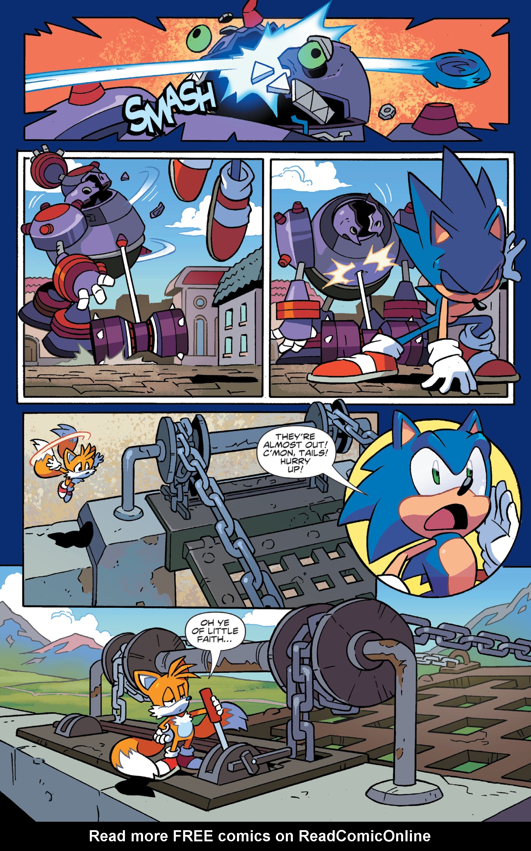 Read online Sonic the Hedgehog: Sonic & Tails: Best Buds Forever comic -  Issue # TPB - 19