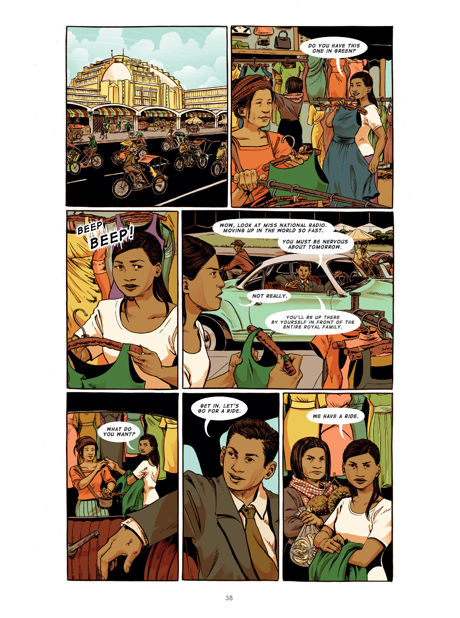 Read online The Golden Voice: The Ballad of Cambodian Rock's Lost Queen comic -  Issue # TPB (Part 1) - 37
