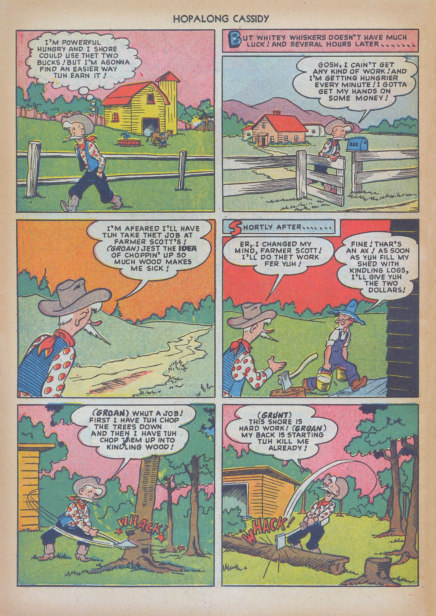 Read online Hopalong Cassidy comic -  Issue #36 - 30