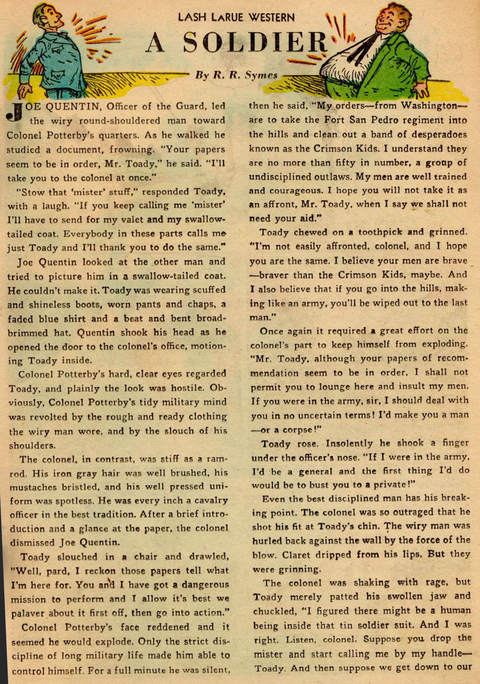 Read online Lash Larue Western (1949) comic -  Issue #23 - 14