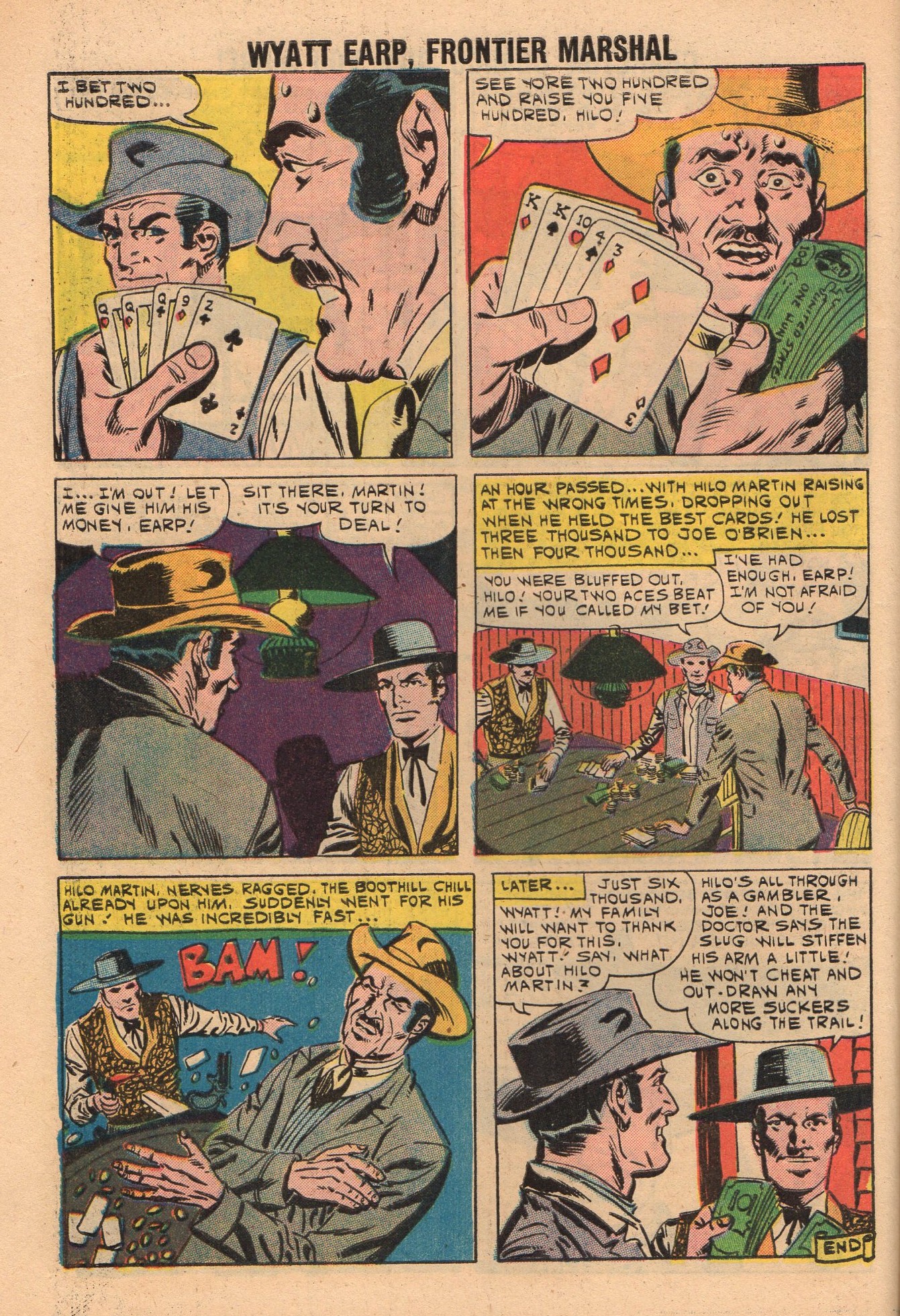 Read online Wyatt Earp Frontier Marshal comic -  Issue #34 - 8