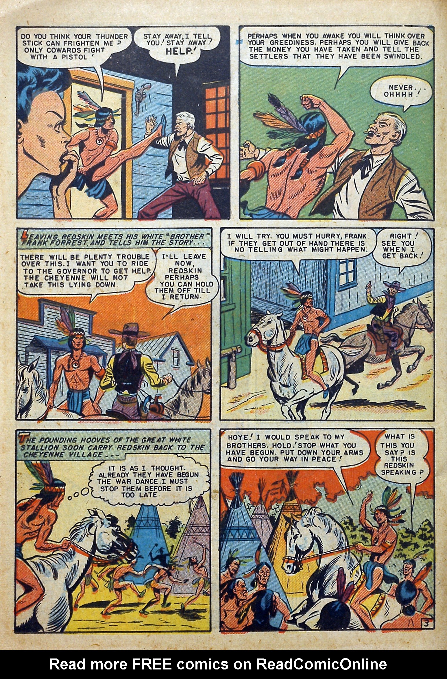 Read online Redskin comic -  Issue #2 - 22