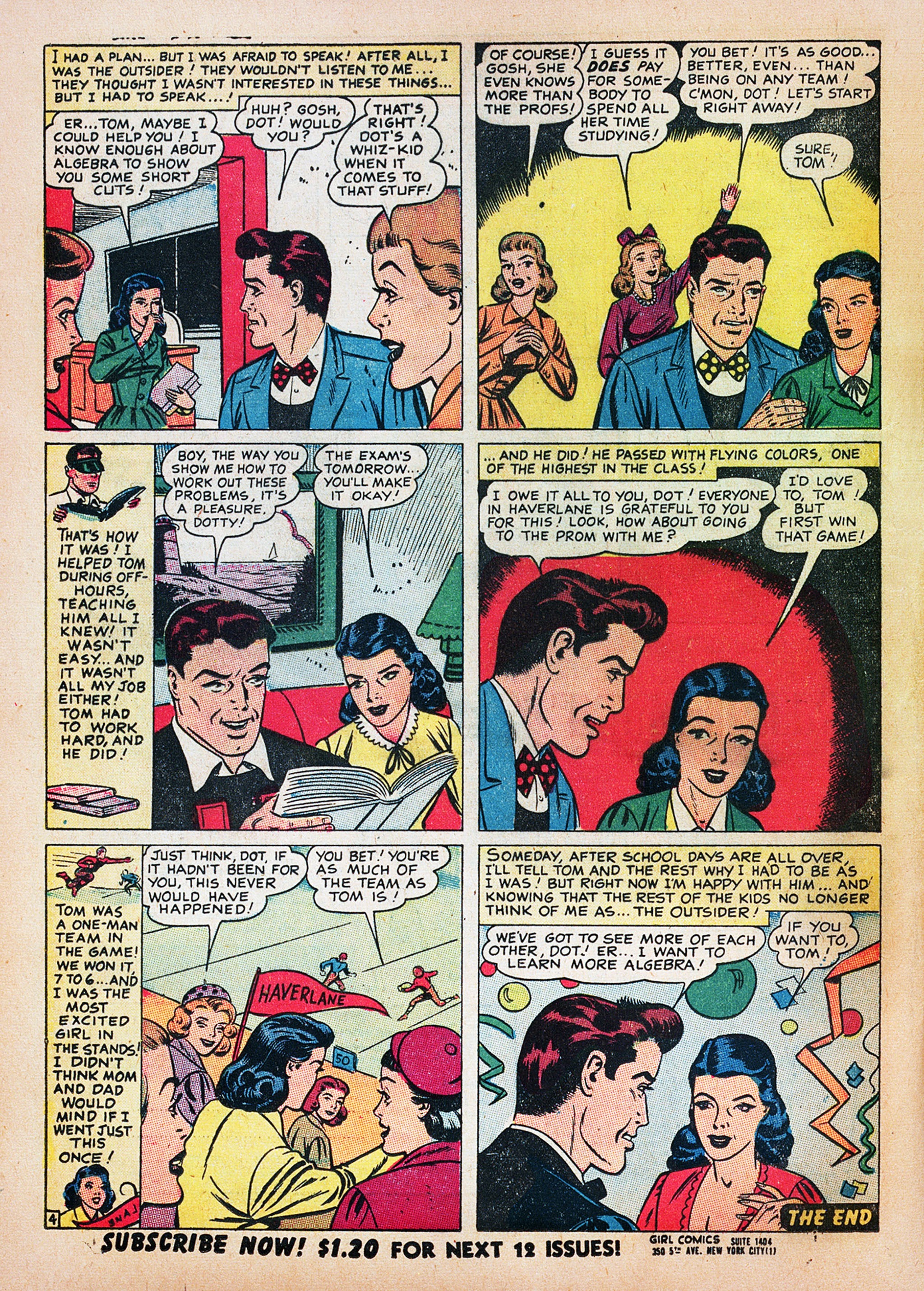 Read online Girl Comics (1949) comic -  Issue #10 - 24