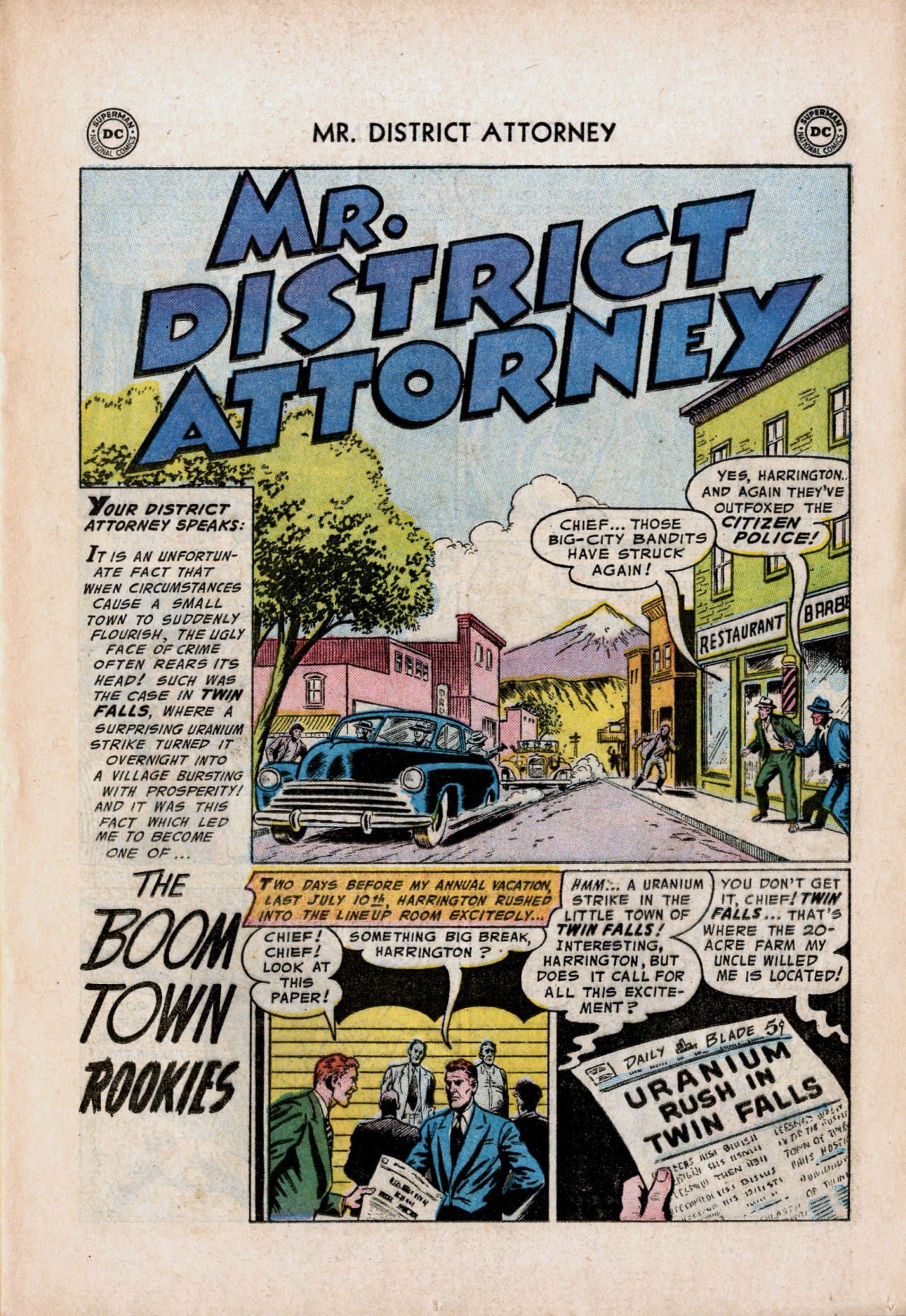Read online Mr. District Attorney comic -  Issue #51 - 13