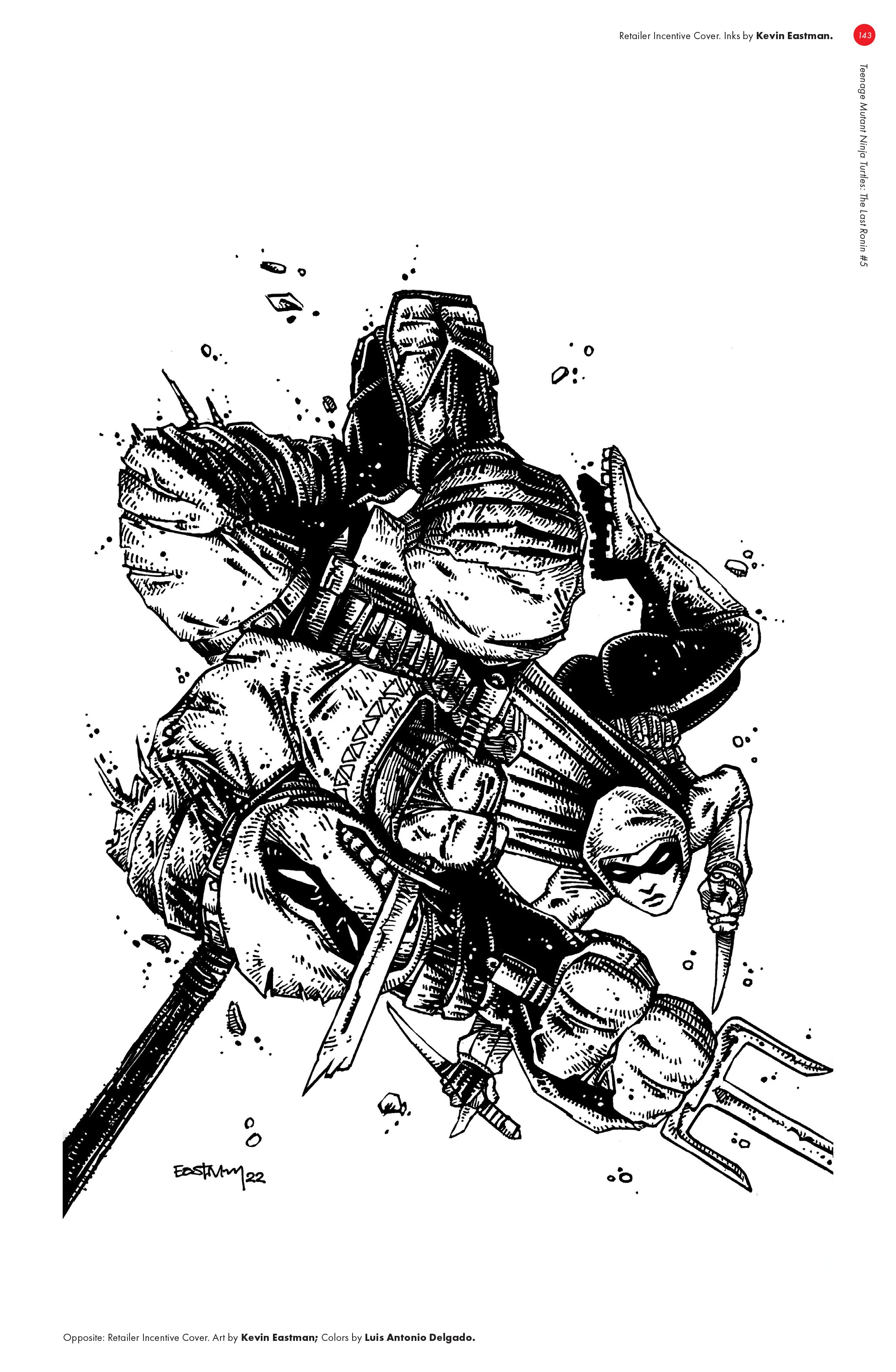 Read online Teenage Mutant Ninja Turtles: The Last Ronin - The Covers comic -  Issue # TPB (Part 2) - 39