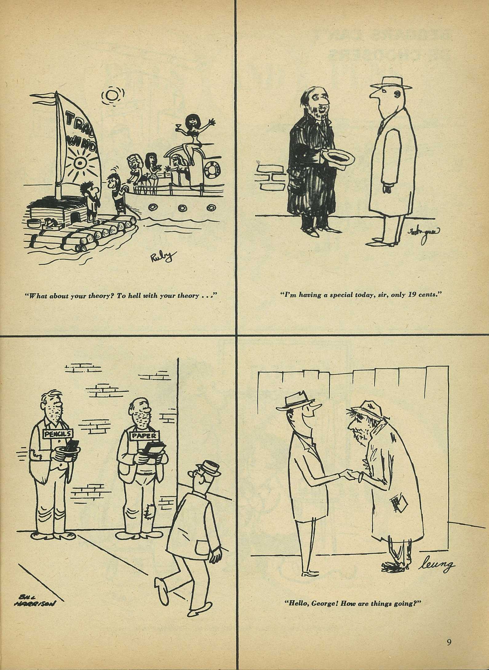 Read online Cartoons and Gags comic -  Issue #5 - 9