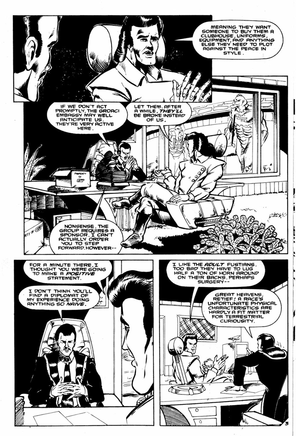 Read online Retief (1991) comic -  Issue #4 - 5