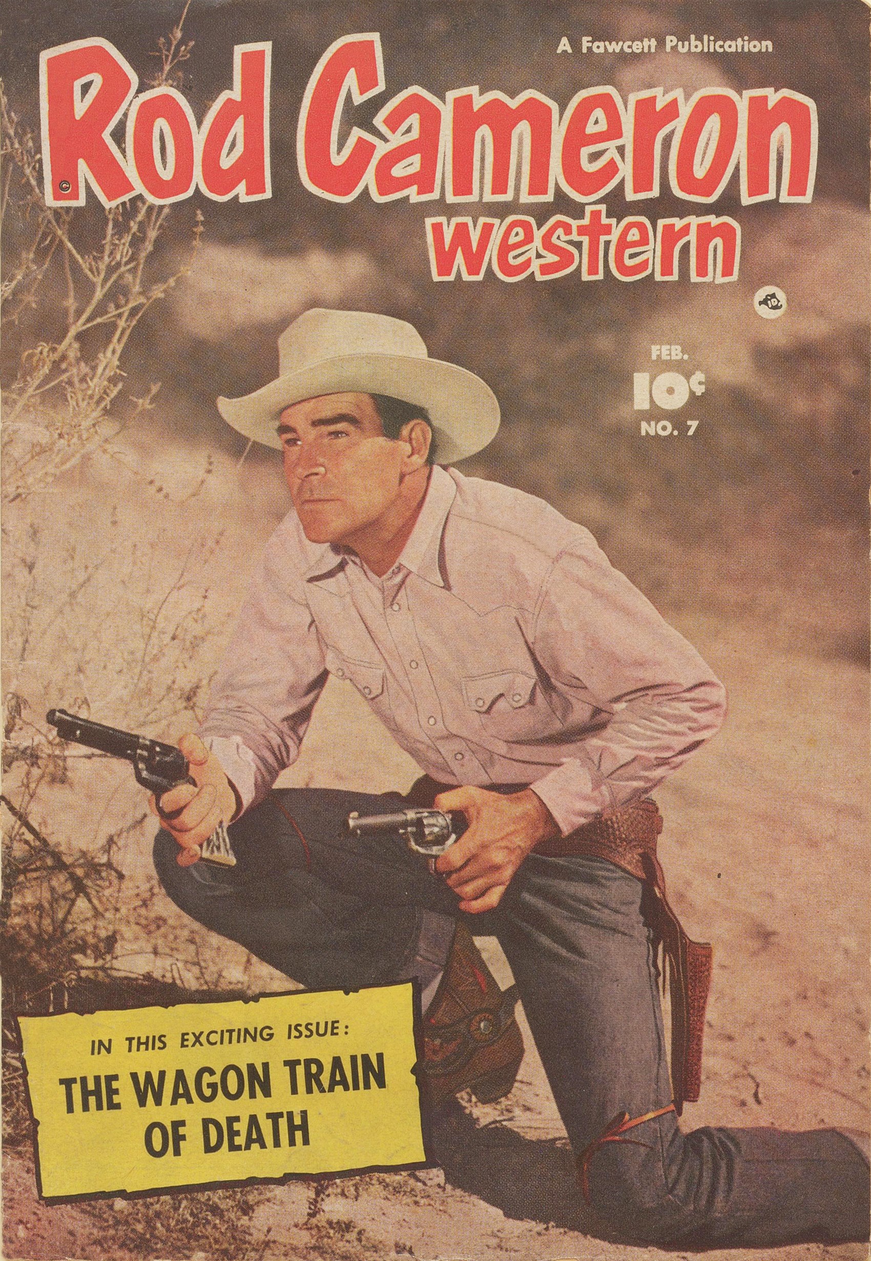Read online Rod Cameron Western comic -  Issue #7 - 1