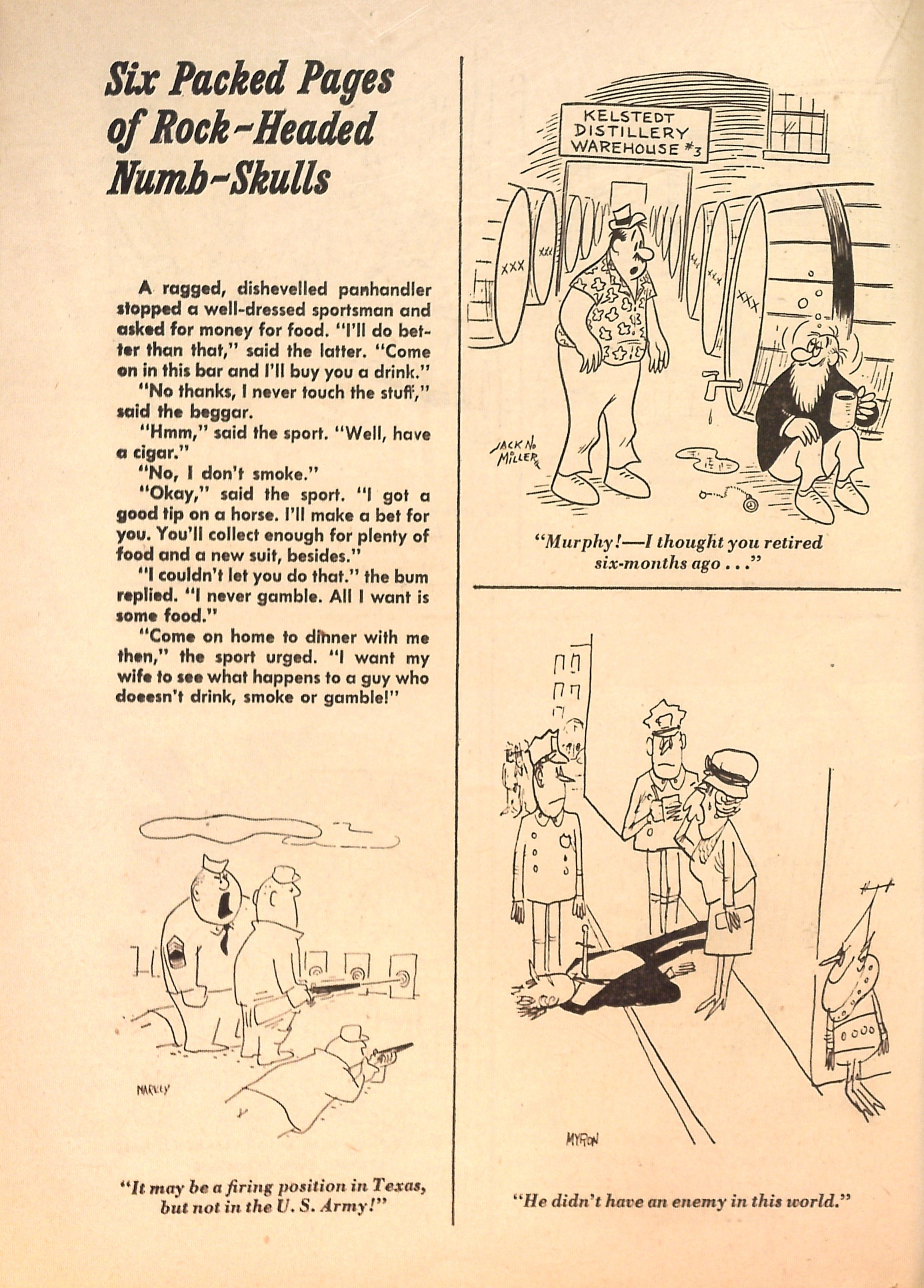 Read online Cartoons and Gags comic -  Issue #26 - 24