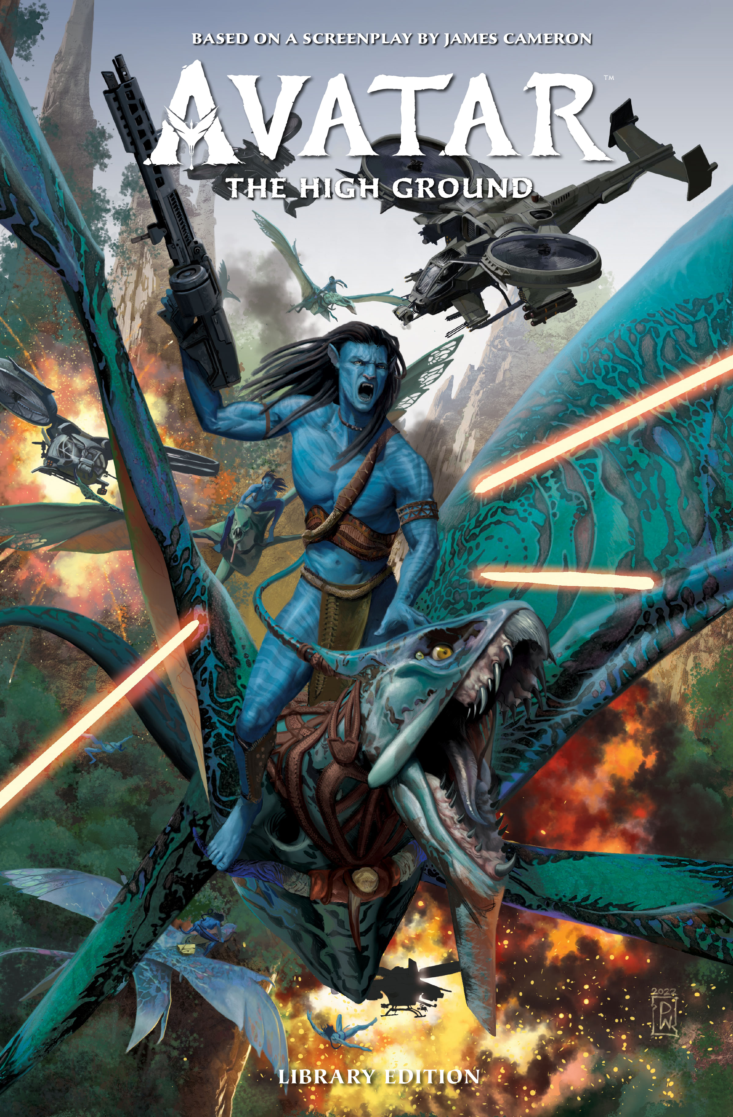 Read online Avatar: The High Ground comic -  Issue # _Library Edition (Part 1) - 1