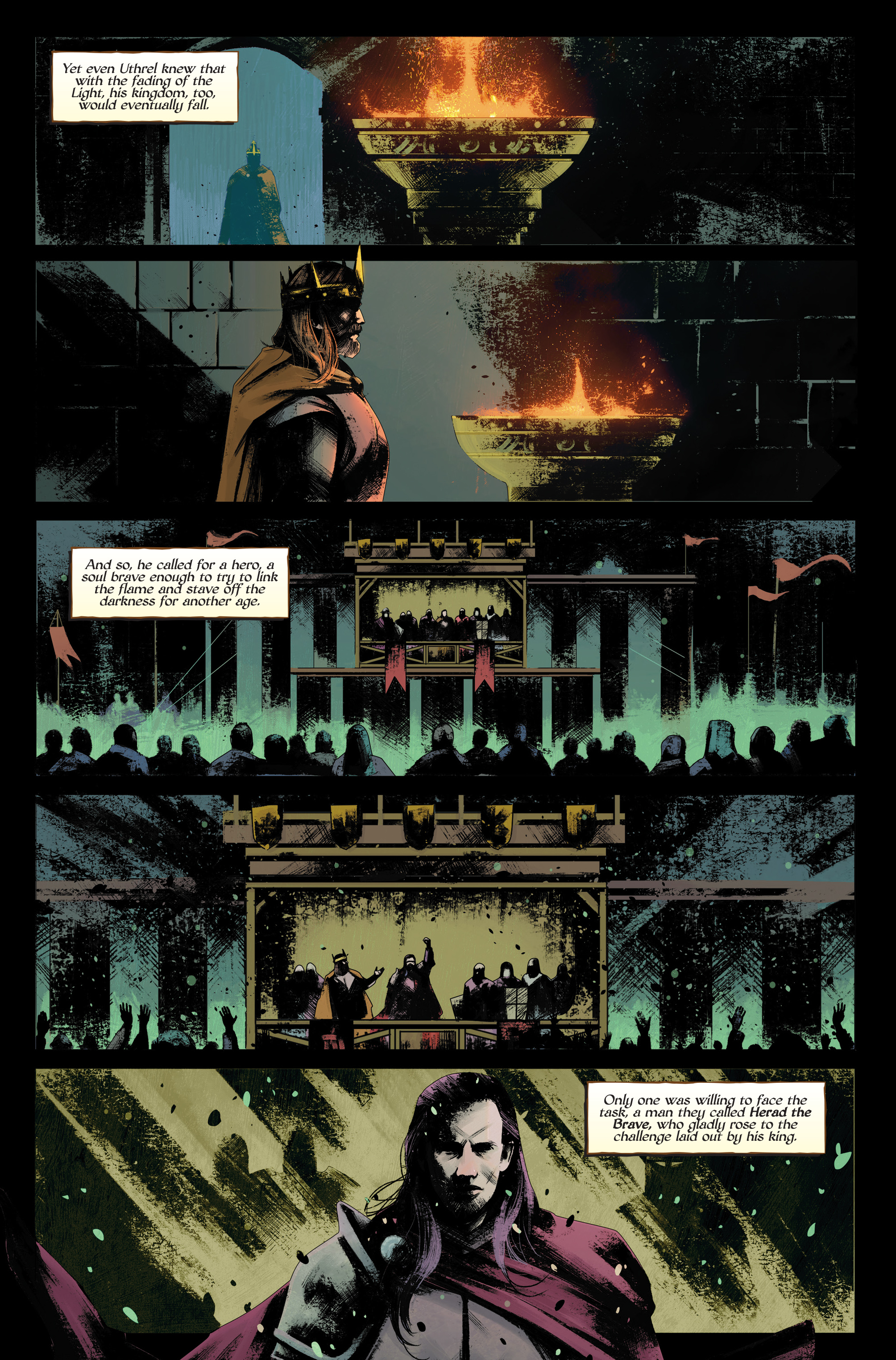 Read online Dark Souls: The Willow King comic -  Issue #1 - 9
