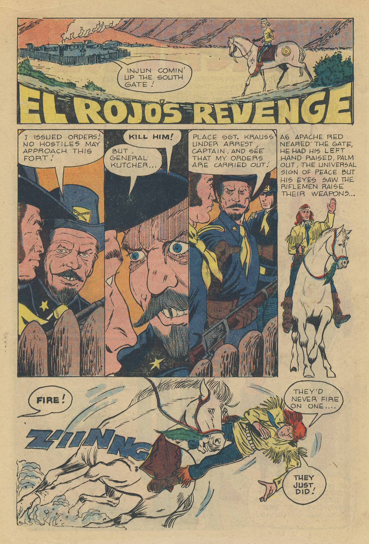 Read online Cheyenne Kid comic -  Issue #98 - 16