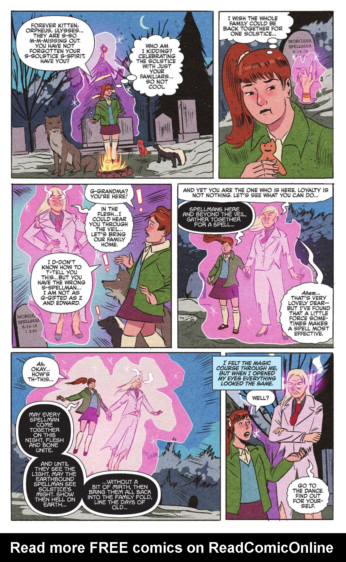 Read online Sabrina the Teenage Witch Holiday Special comic -  Issue # Full - 18