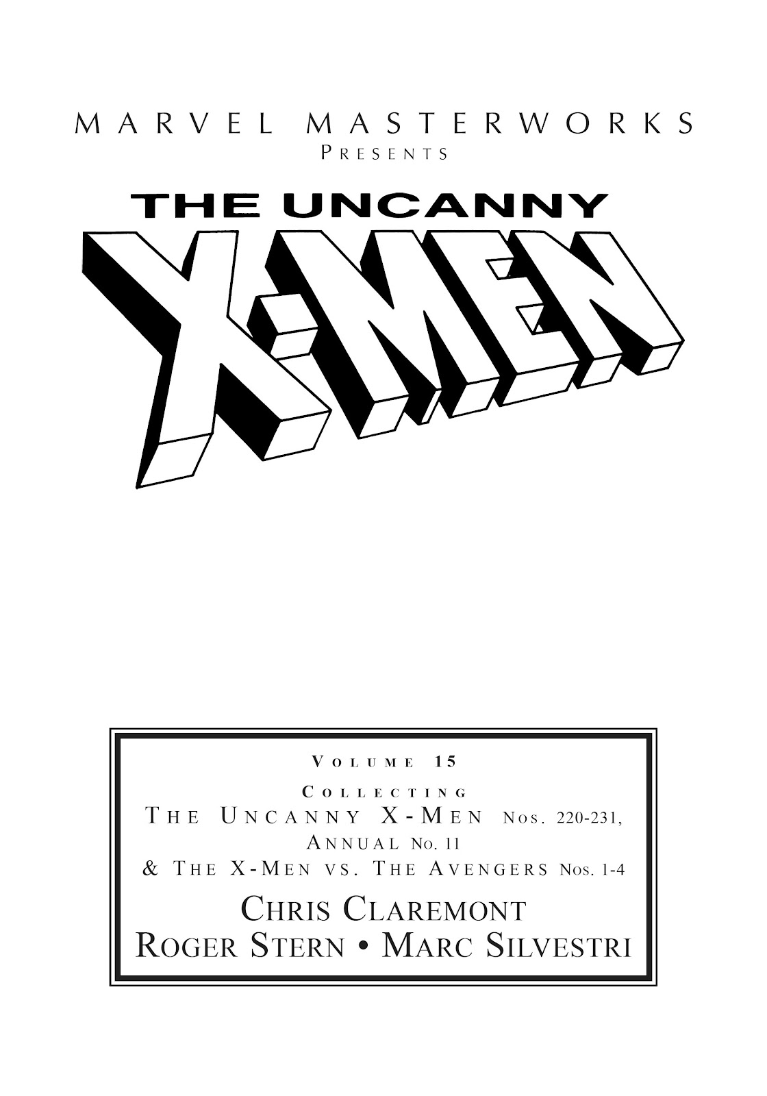 Marvel Masterworks: The Uncanny X-Men issue TPB 15 (Part 1) - Page 2