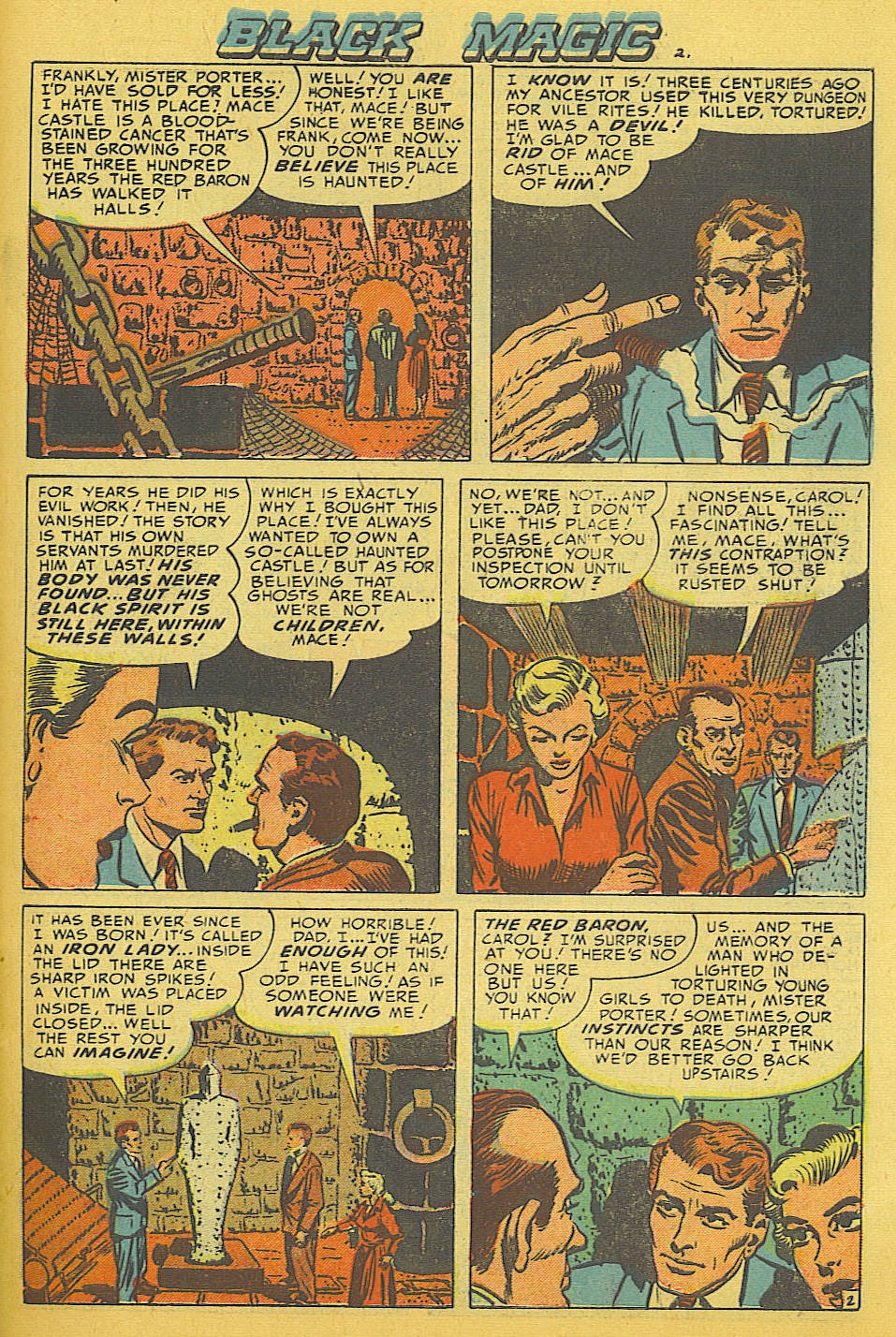 Read online Black Magic (1950) comic -  Issue #21 - 27