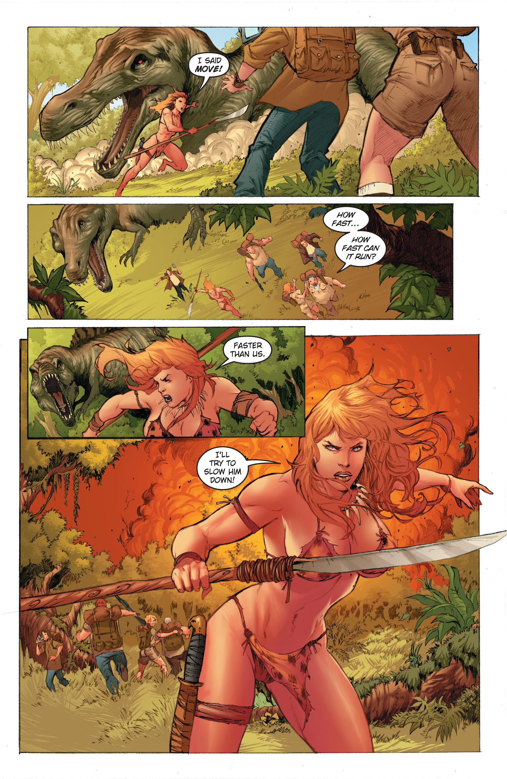 Read online Frank Cho's Jungle Girl: The Complete Omnibus comic -  Issue # TPB (Part 1) - 45