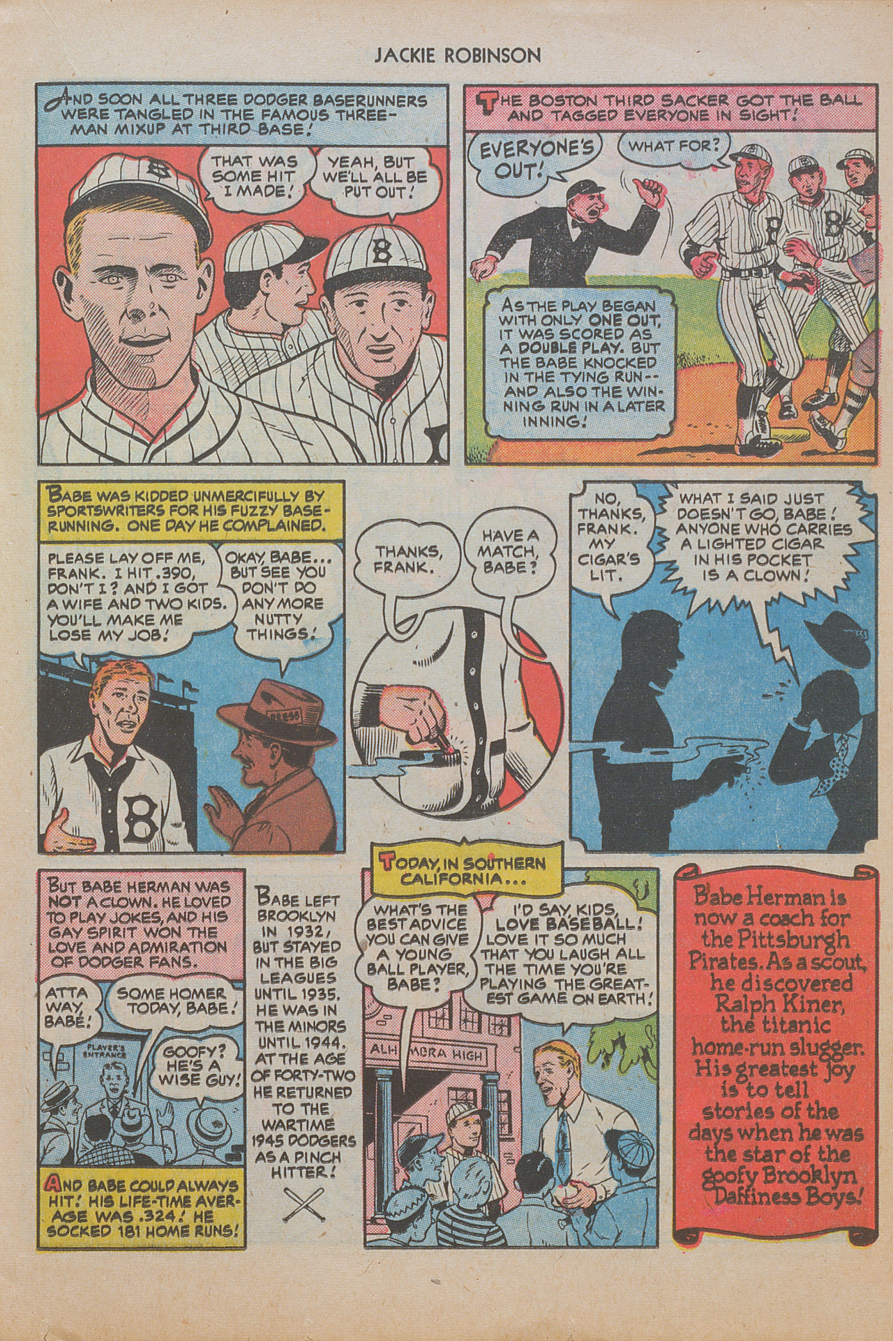Read online Jackie Robinson comic -  Issue #5 - 17