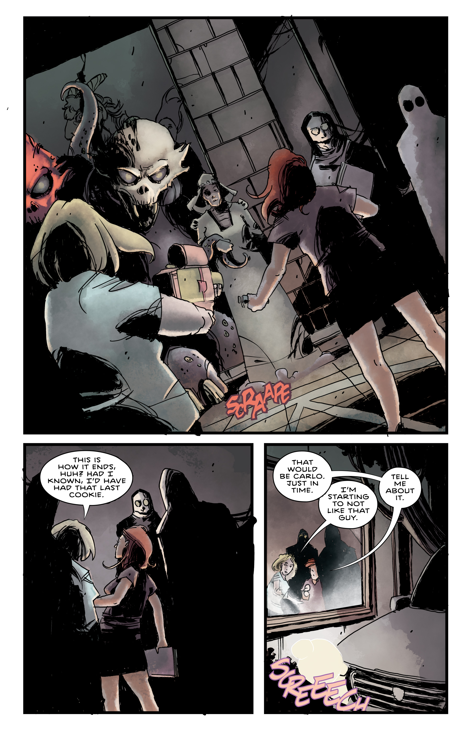Read online The Case of the Bleeding Wall comic -  Issue #4 - 3