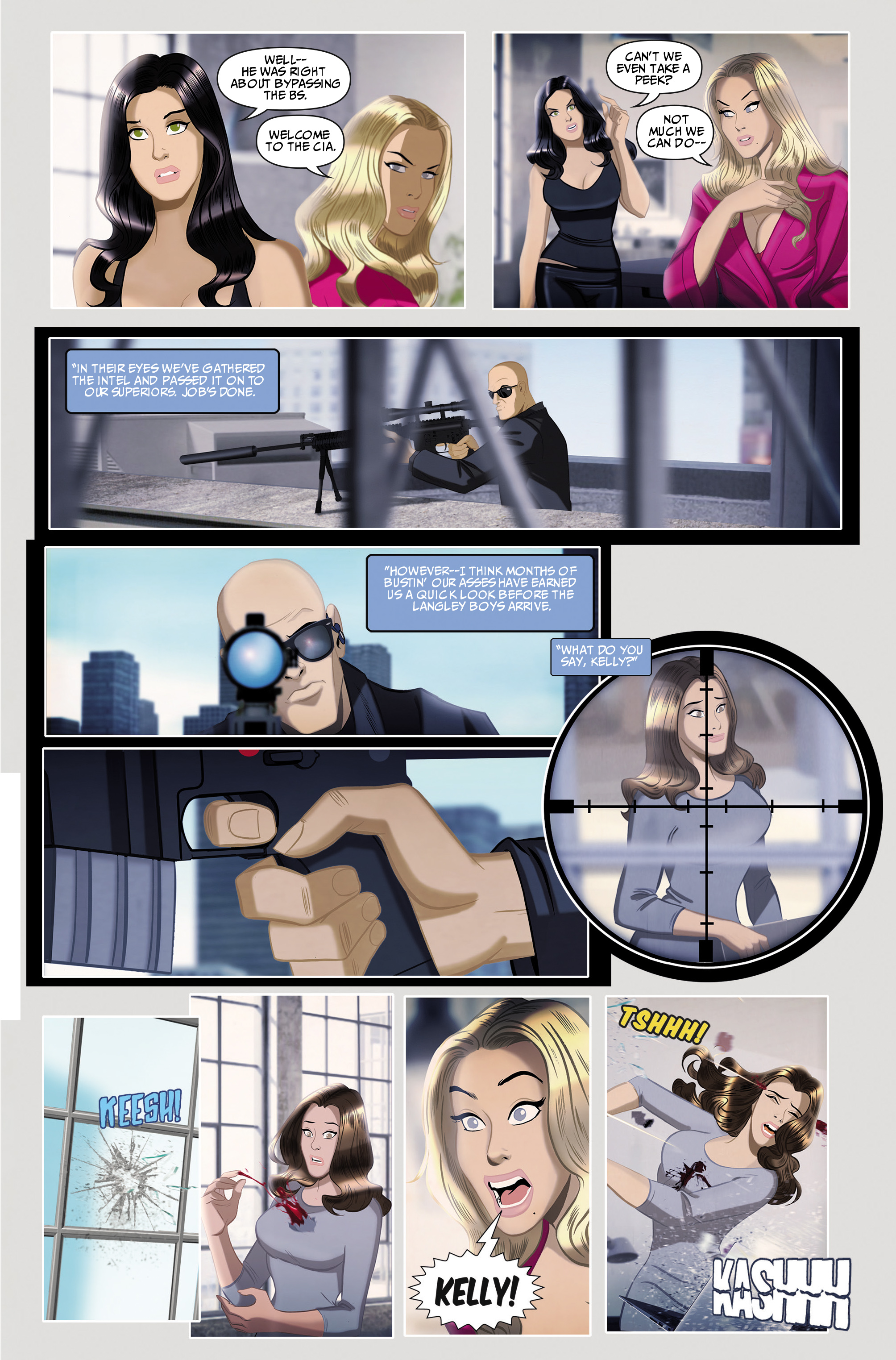 Read online Scarlett Couture: The Munich File comic -  Issue #1 - 23