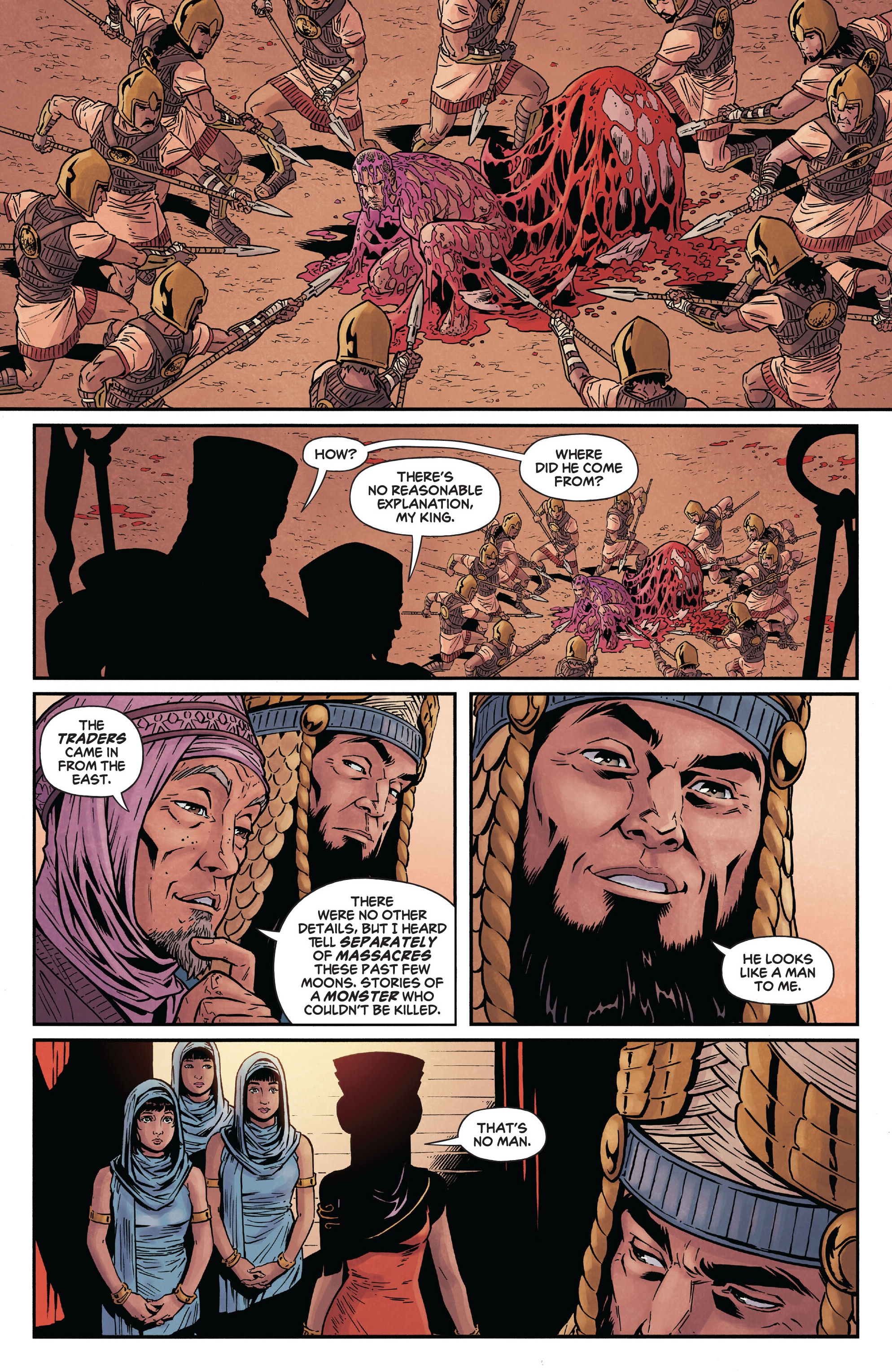 Read online BRZRKR: Fallen Empire comic -  Issue # Full - 12