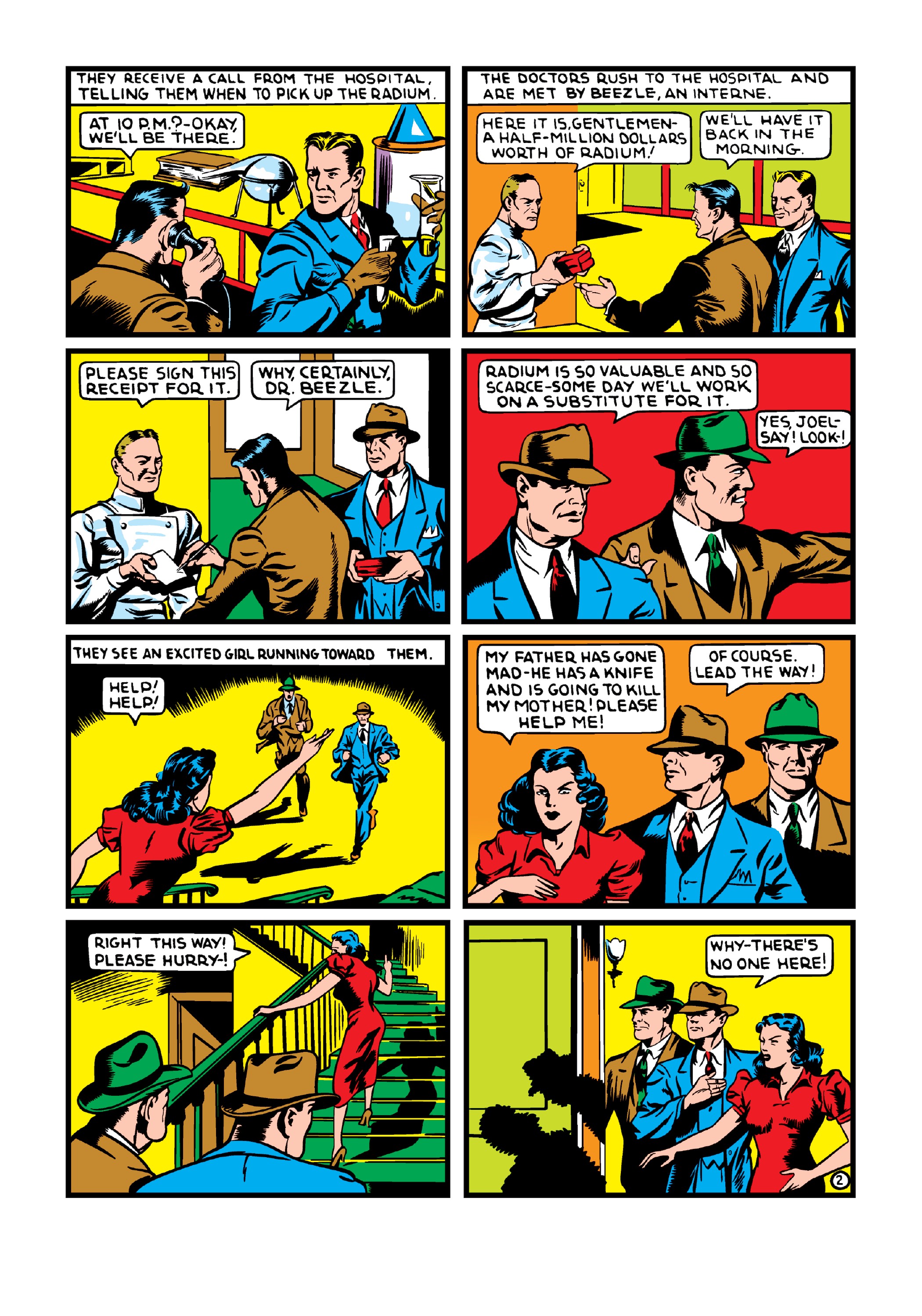 Read online Mystic Comics comic -  Issue # (1940) _Marvel Masterworks - Golden Age  (Part 1) - 13