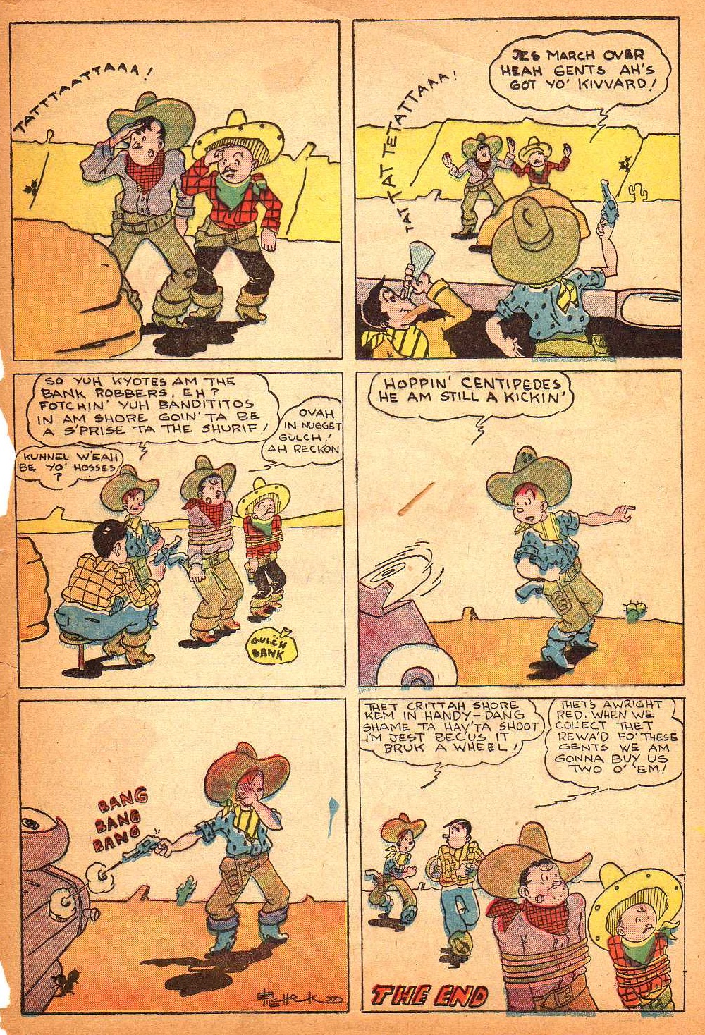 Read online Western Picture Stories comic -  Issue #4 - 65