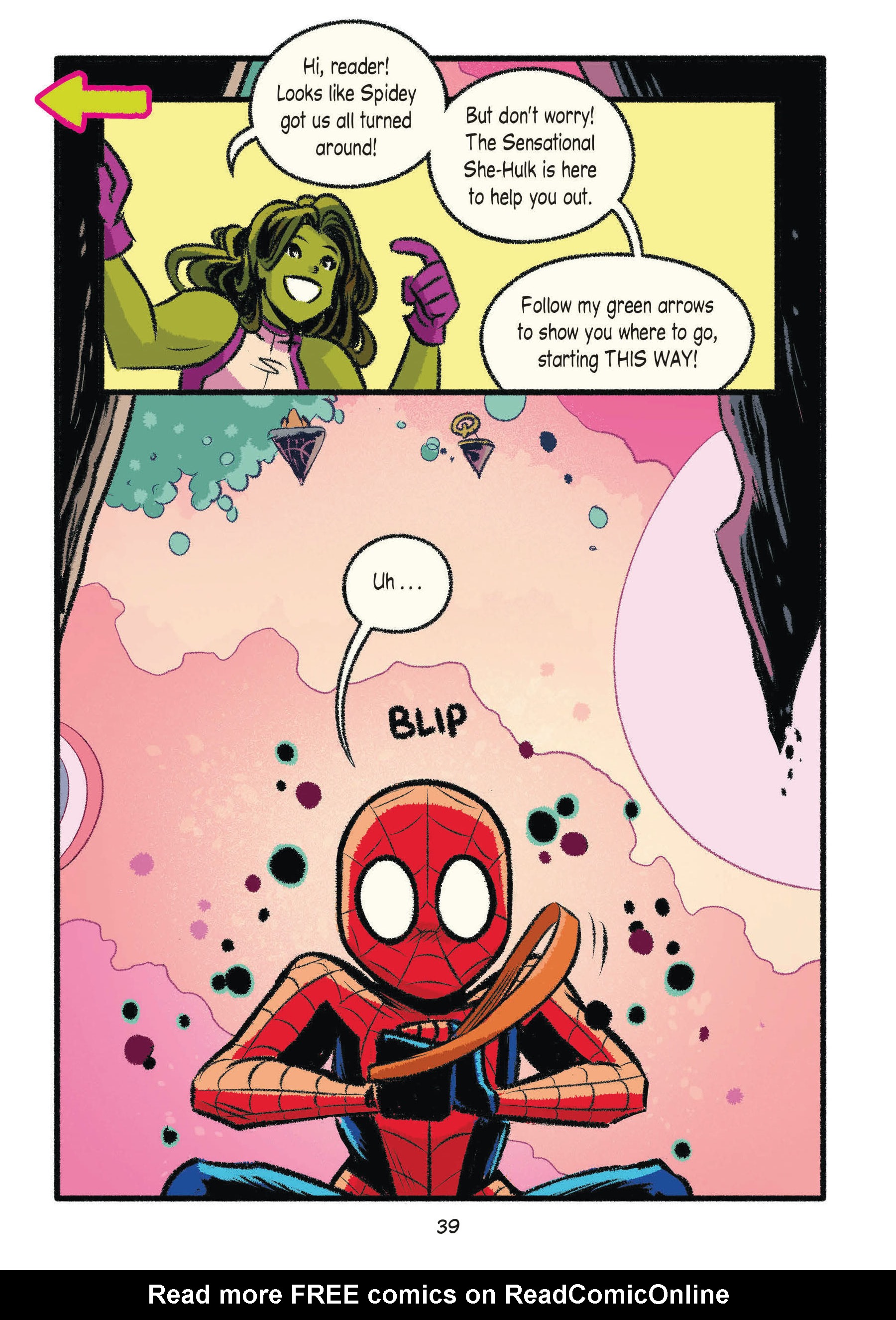Read online Spider-Man: Quantum Quest! comic -  Issue # TPB - 47