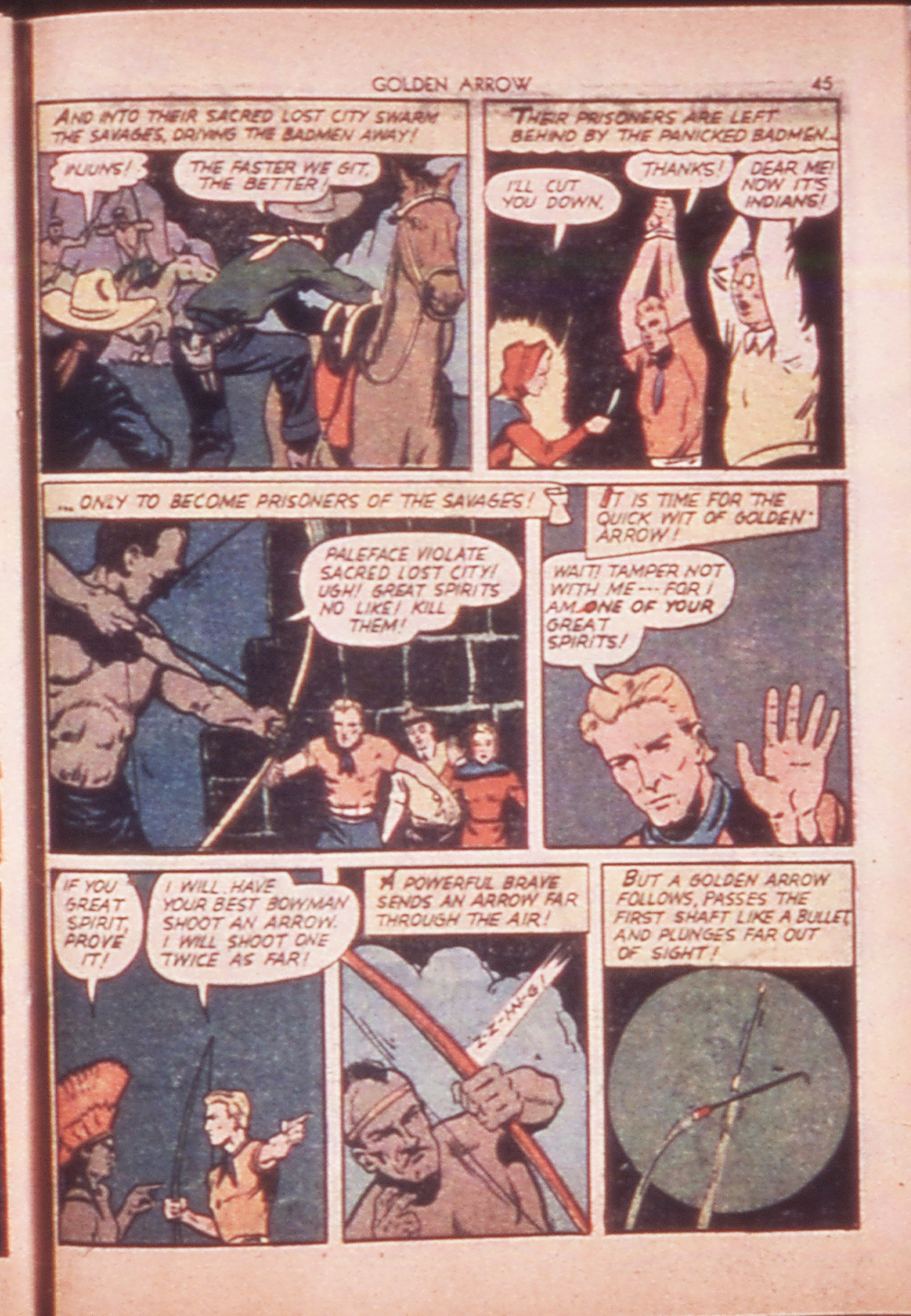 Read online Golden Arrow comic -  Issue #1 - 44