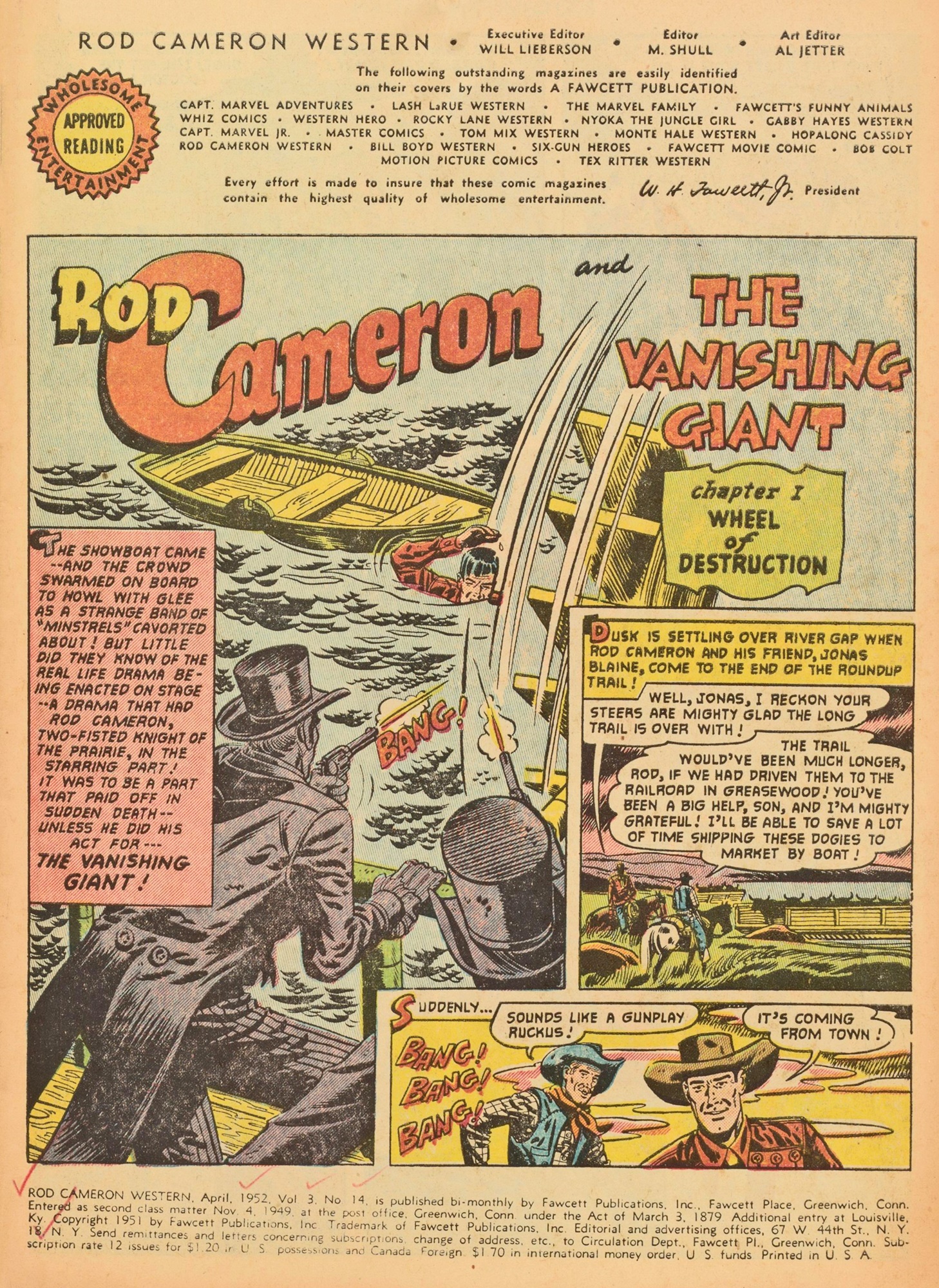 Read online Rod Cameron Western comic -  Issue #14 - 3