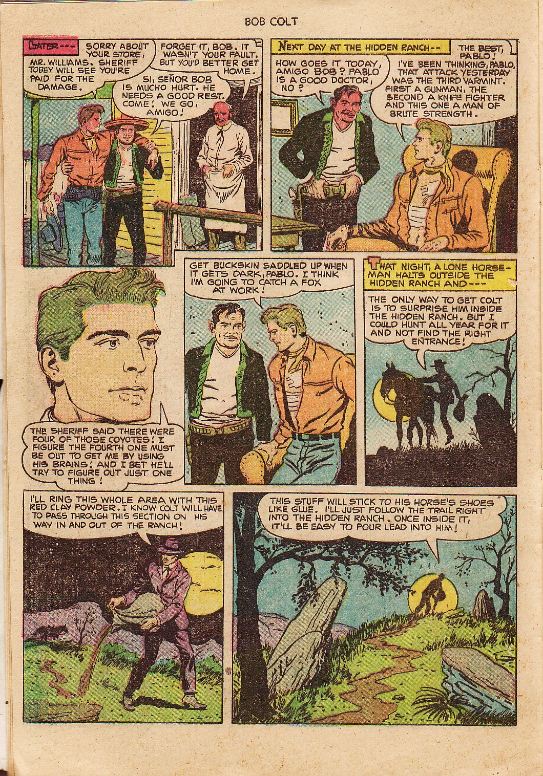 Read online Bob Colt Western comic -  Issue #7 - 14