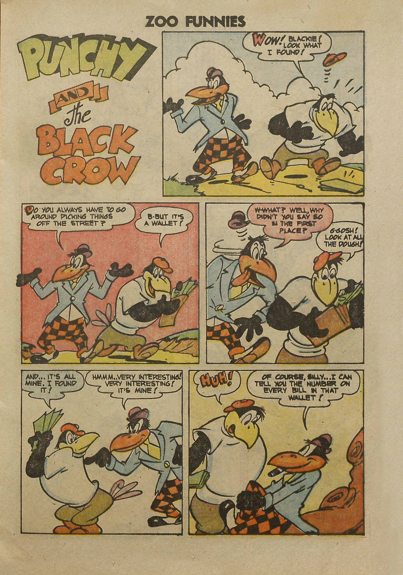 Read online Zoo Funnies comic -  Issue #4 - 16