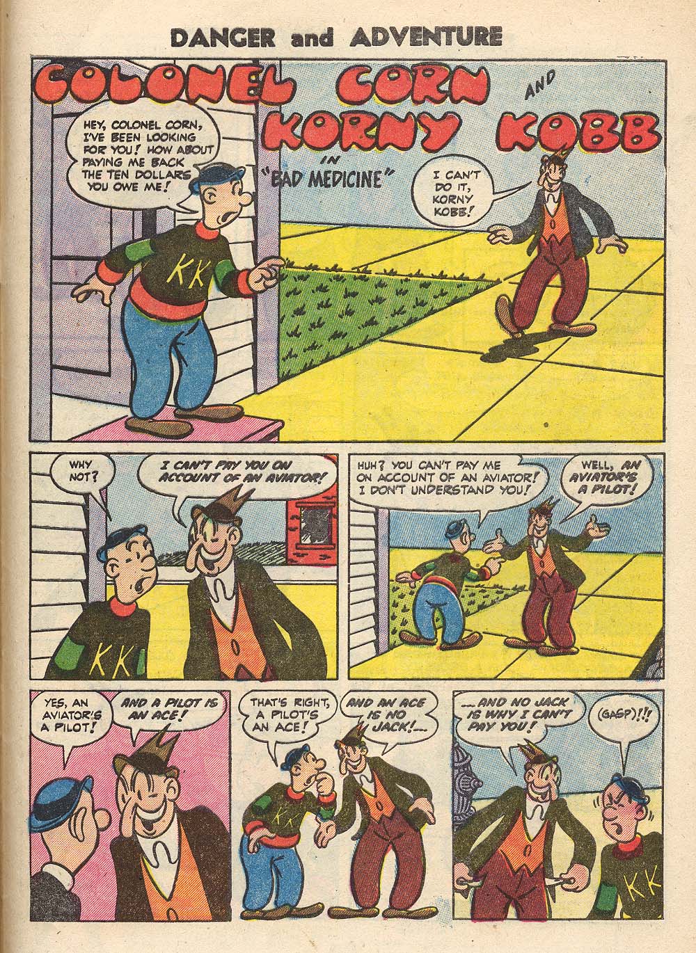 Read online Danger and Adventure comic -  Issue #24 - 29