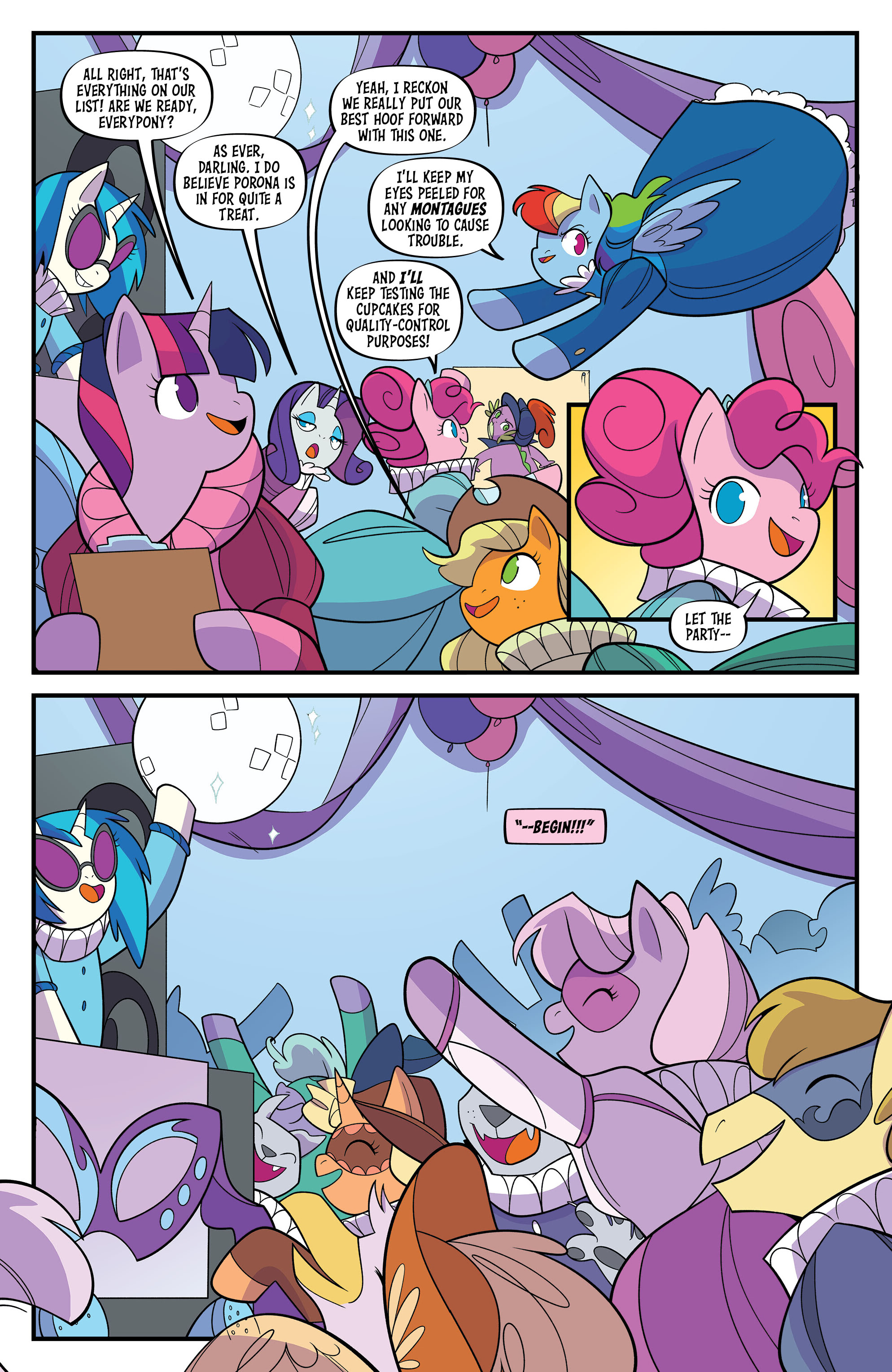 Read online My Little Pony: Valentine's Day Special, Romeo & Juliet comic -  Issue # Full - 6