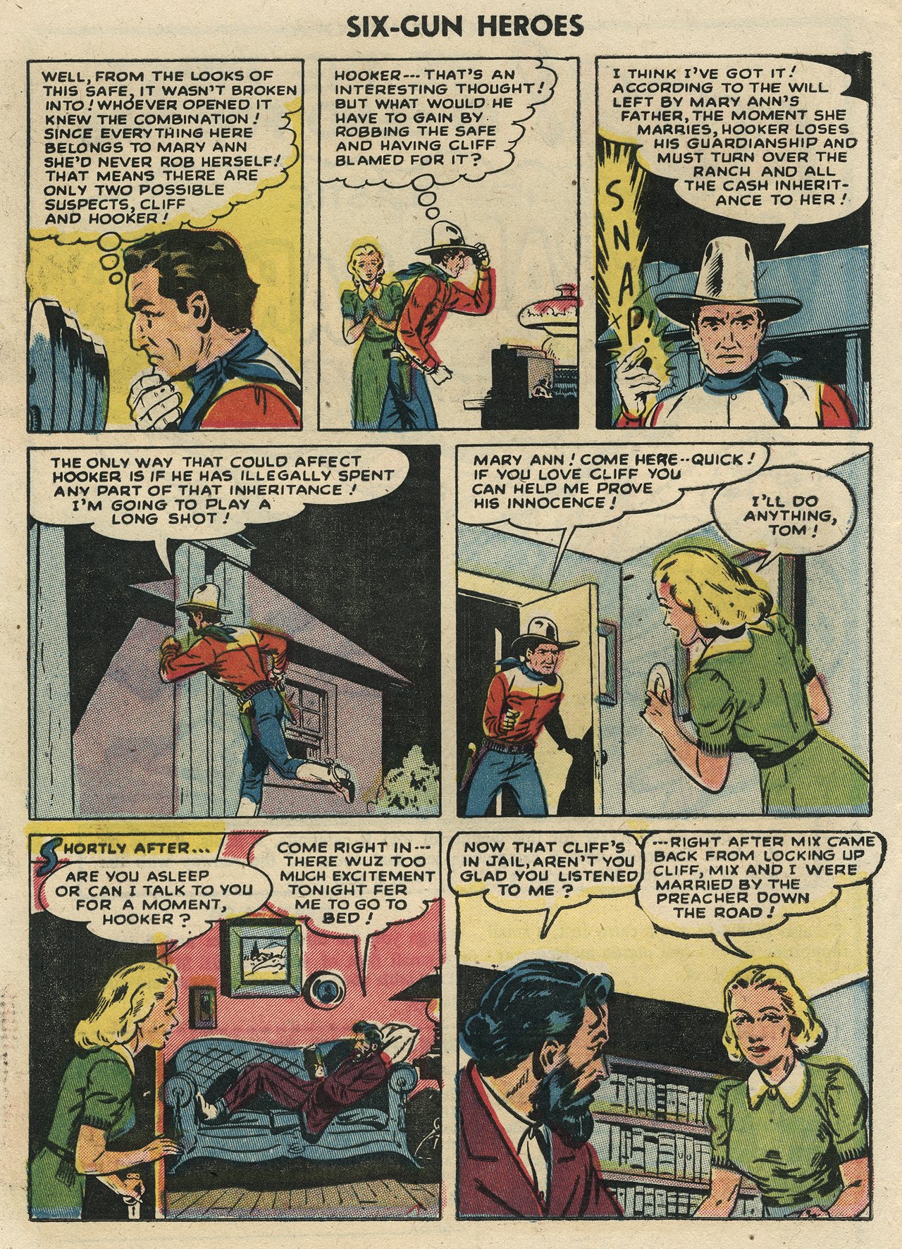 Read online Six-Gun Heroes comic -  Issue #33 - 16
