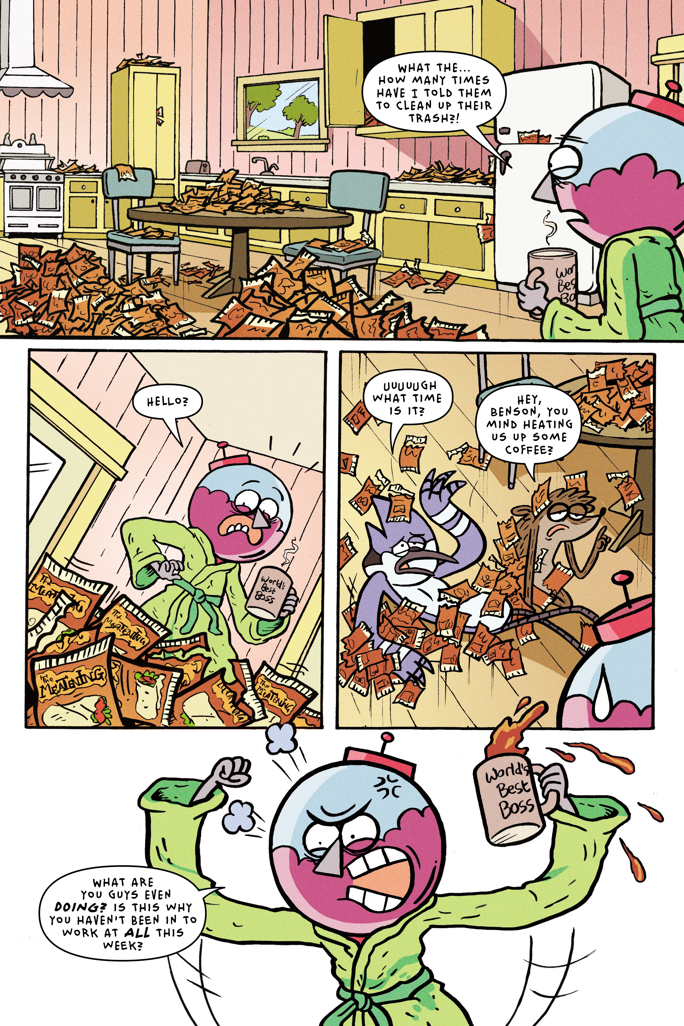 Read online Regular Show: The Meatening comic -  Issue # TPB - 26