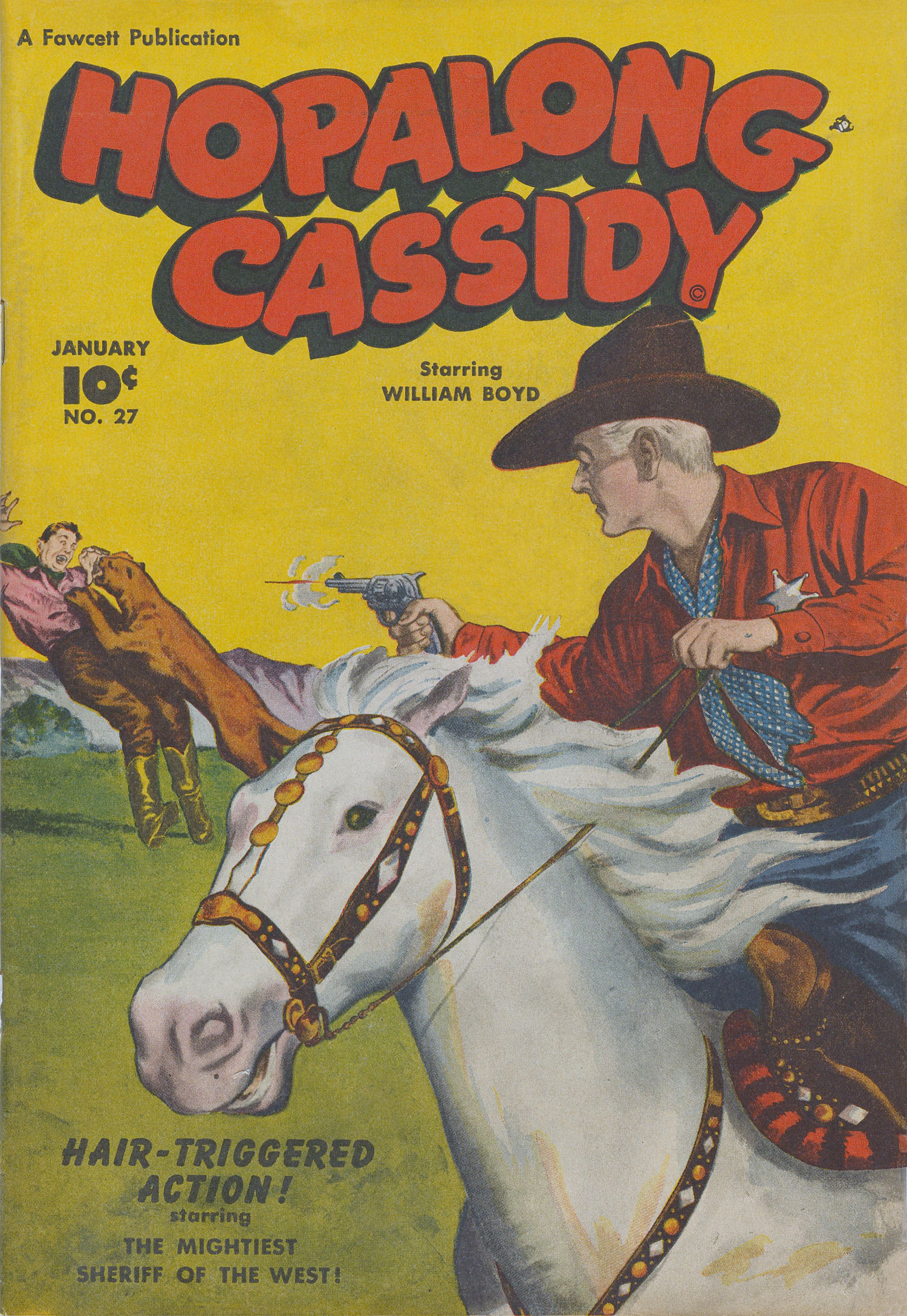 Read online Hopalong Cassidy comic -  Issue #27 - 1