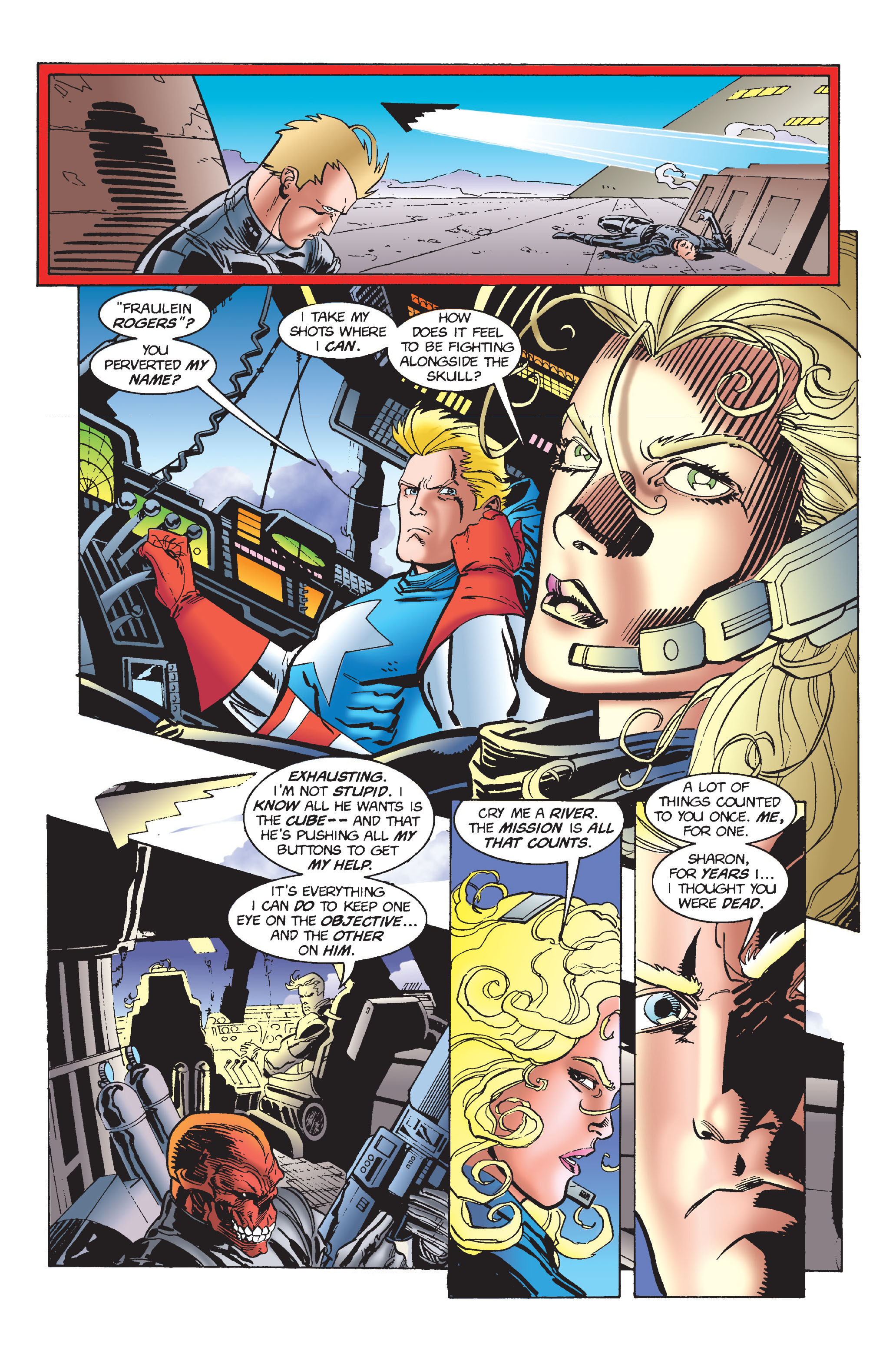 Read online Captain America Epic Collection comic -  Issue # TPB Man Without A Country (Part 1) - 57