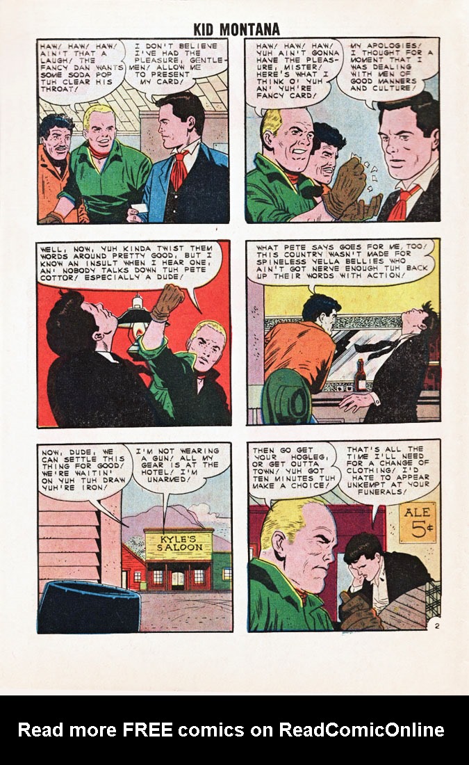 Read online Kid Montana comic -  Issue #36 - 32