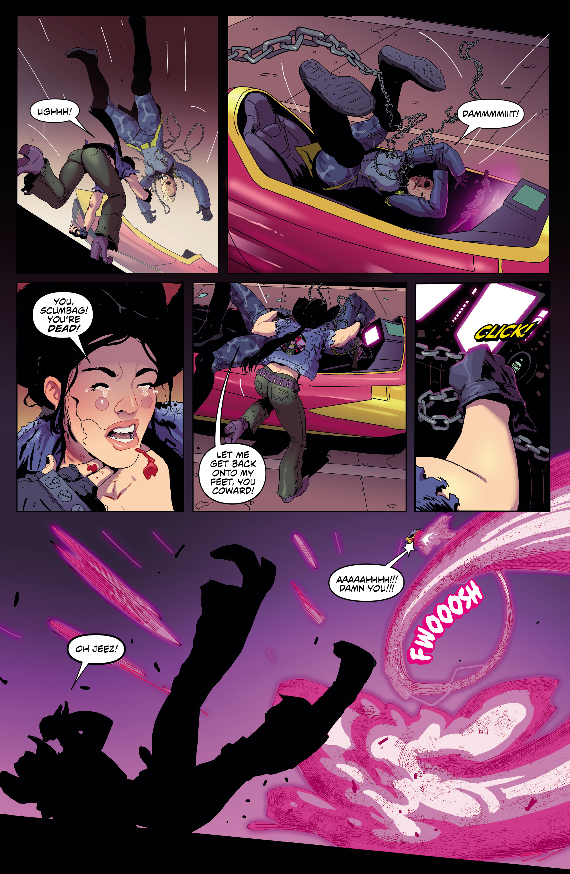 Read online Machine Girl & the Space Hell Engels comic -  Issue #2 - 20
