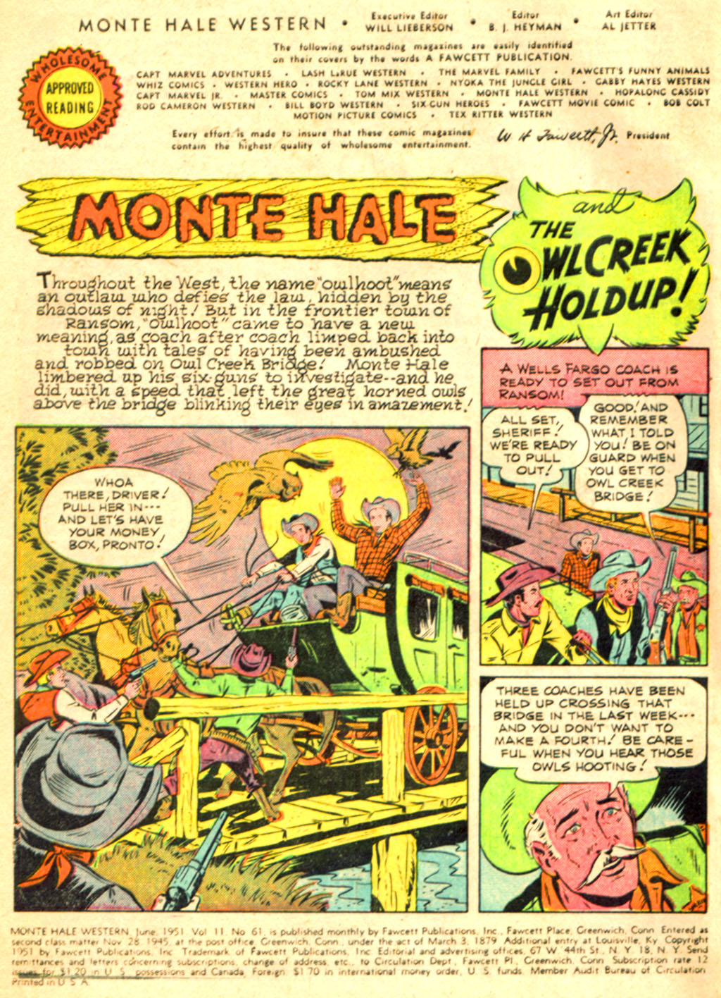 Read online Monte Hale Western comic -  Issue #61 - 4