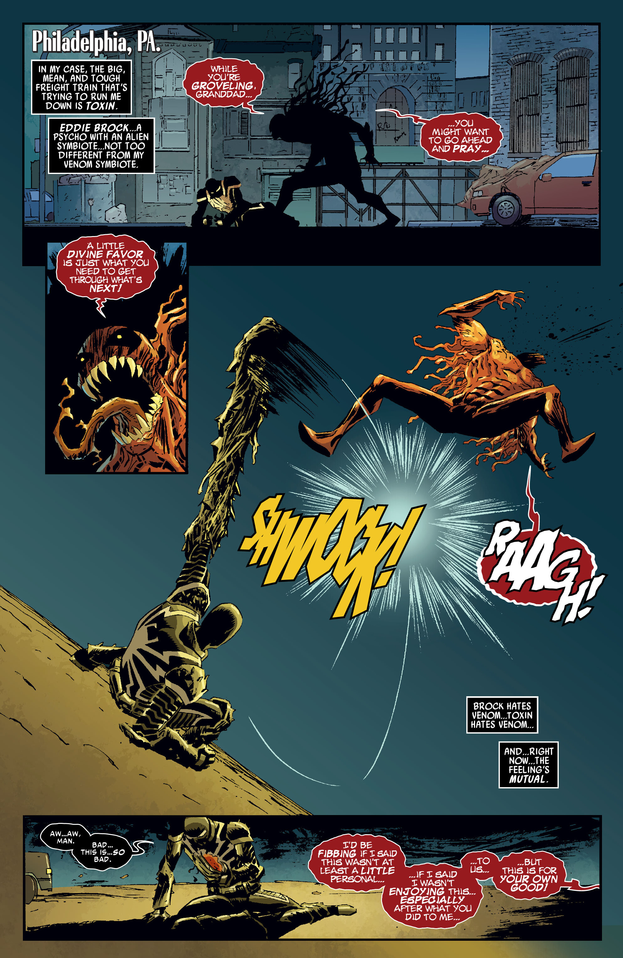 Read online Venom Modern Era Epic Collection comic -  Issue # The Savage Six (Part 5) - 64