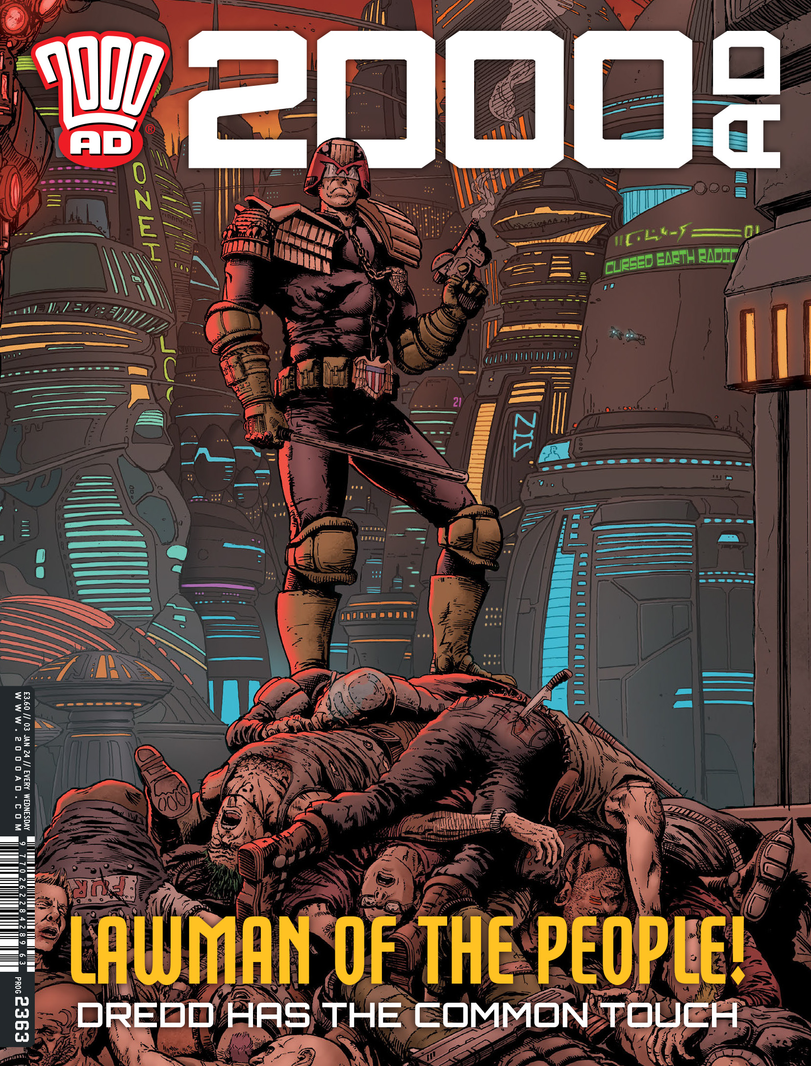 2000 AD issue 2363 - Page 1