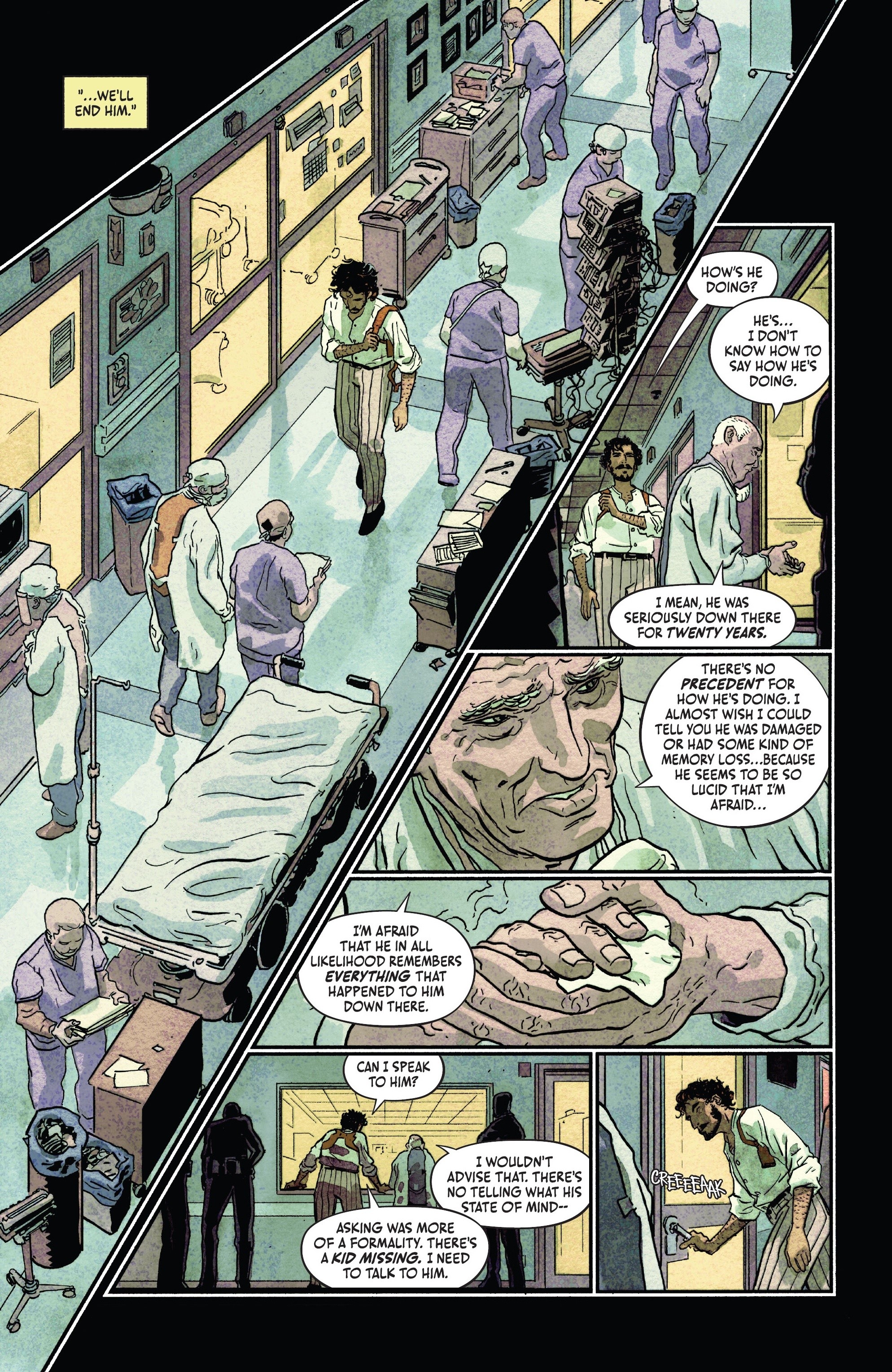 Read online Dark Spaces: Dungeon comic -  Issue #3 - 7