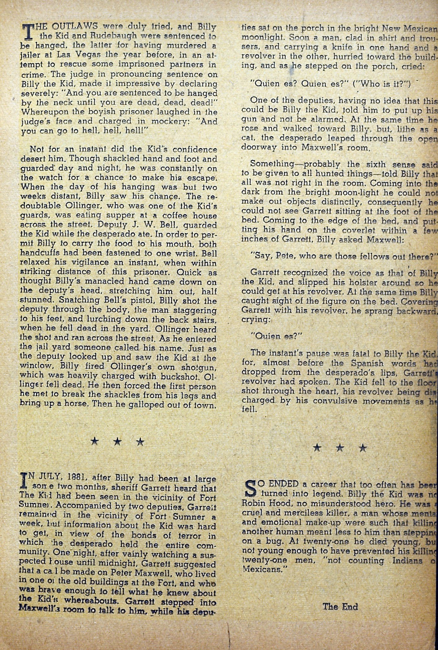 Read online Gunsmoke comic -  Issue #1 - 19