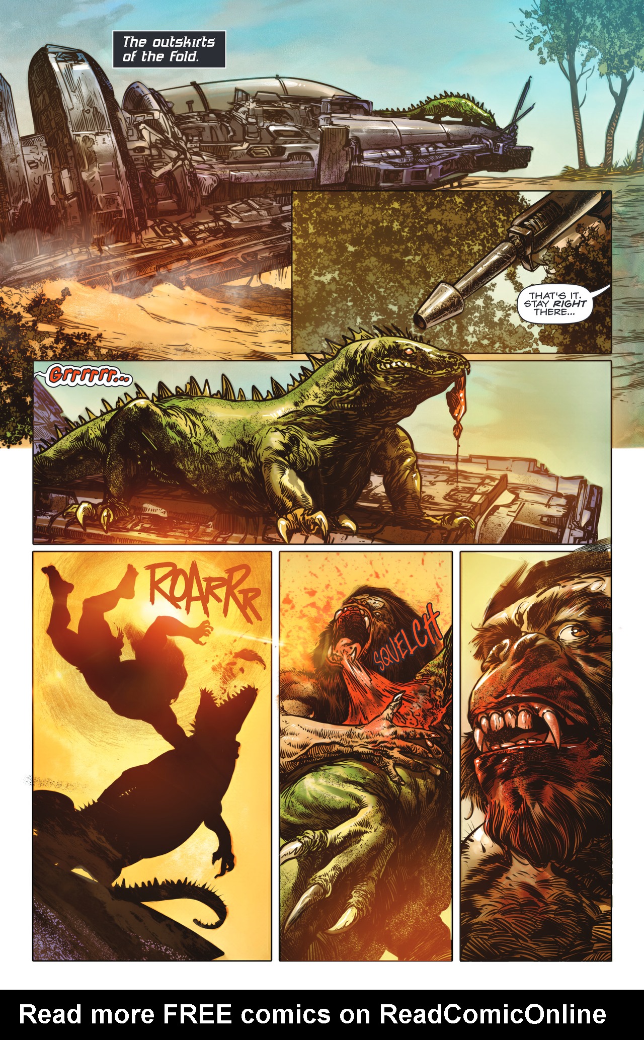 Read online Frank Frazetta's Dawn Attack comic -  Issue #1 - 3