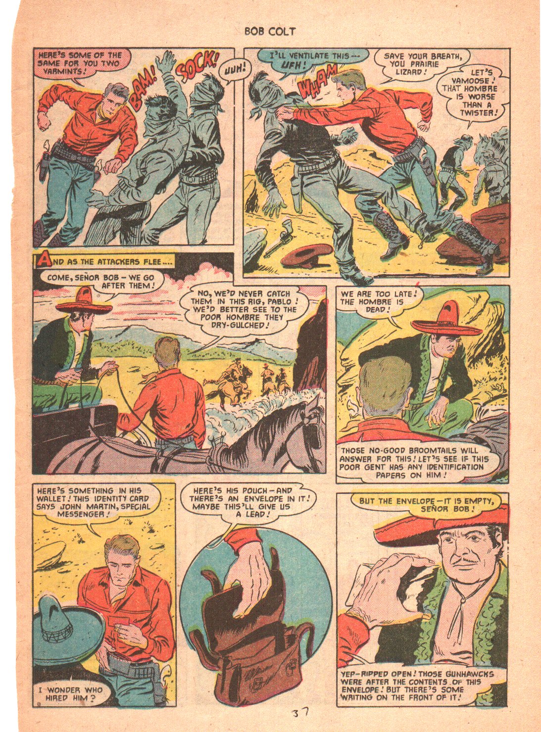 Read online Bob Colt Western comic -  Issue #6 - 4