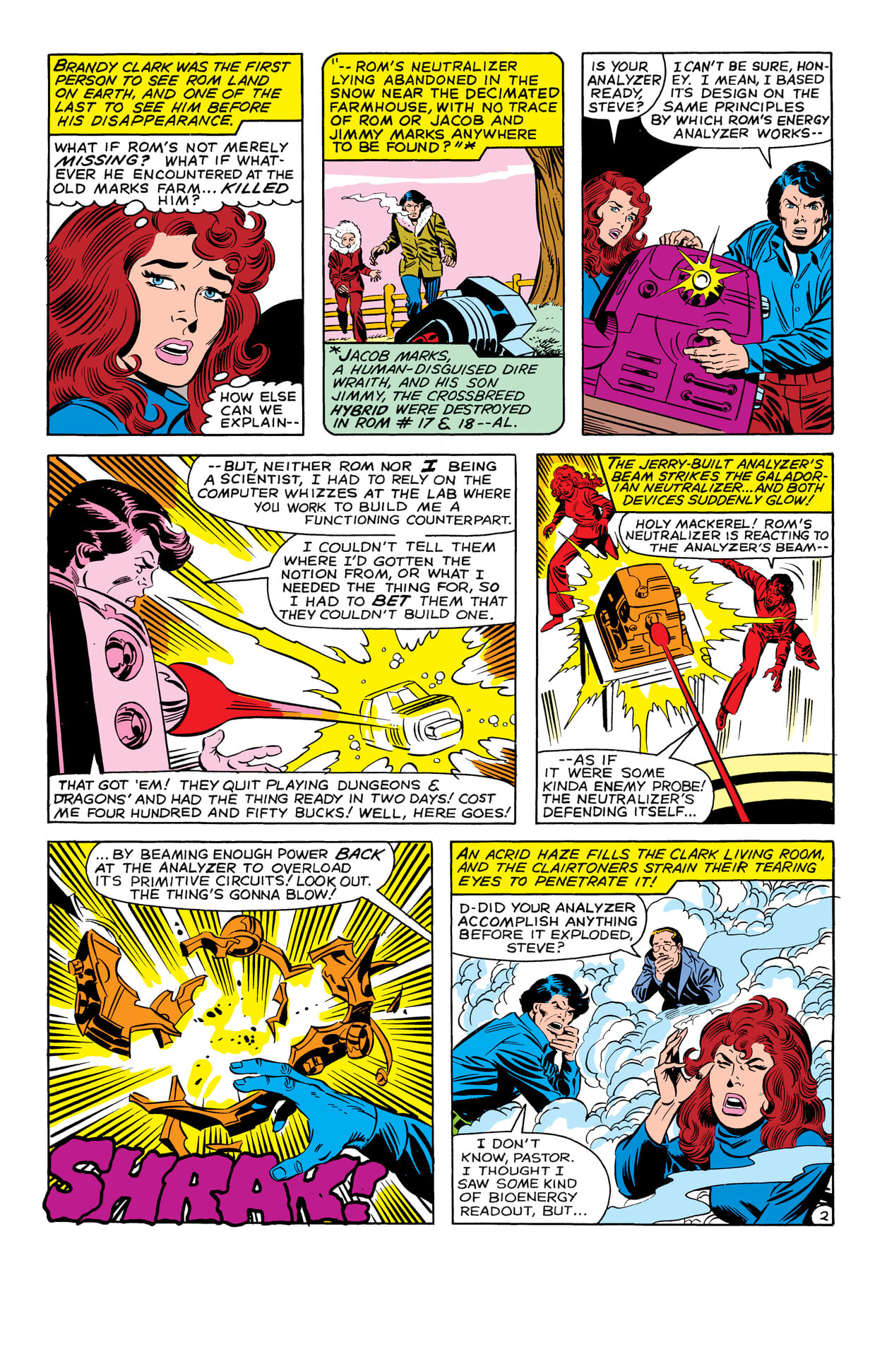 Read online Rom: The Original Marvel Years Omnibus comic -  Issue # TPB (Part 5) - 17