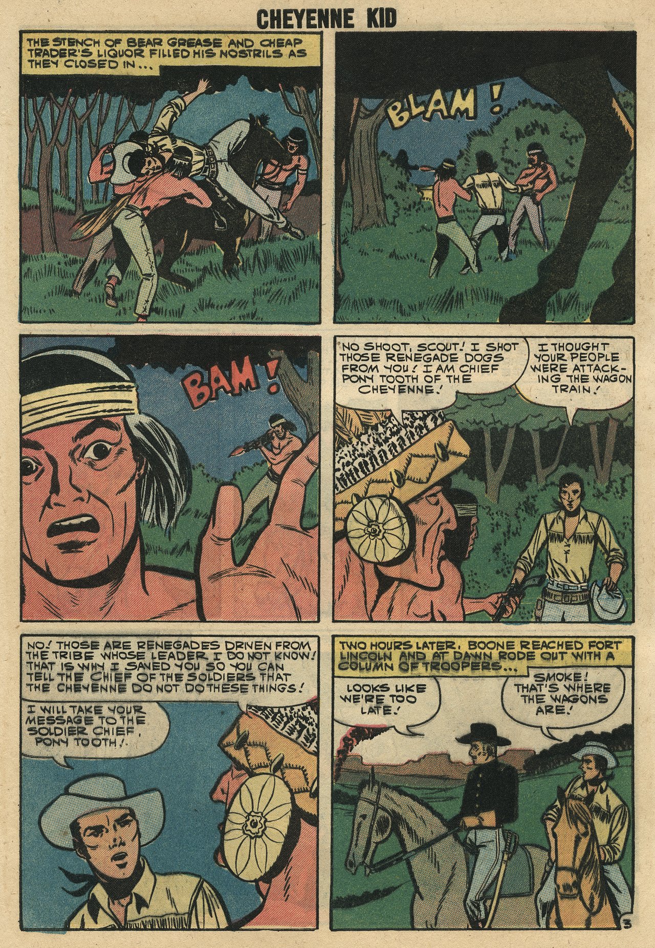 Read online Cheyenne Kid comic -  Issue #18 - 28
